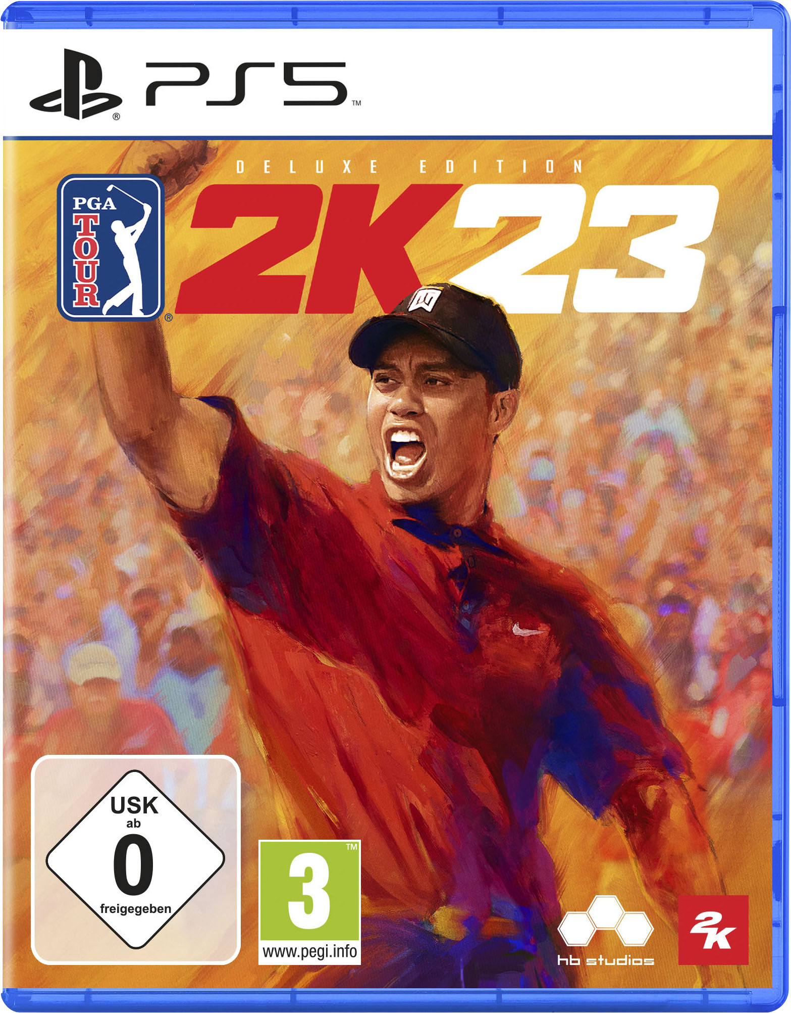 2K Spielesoftware "PGA Tour 2K23 Deluxe Edition", PlayStation 5, orange, Spielesoftware