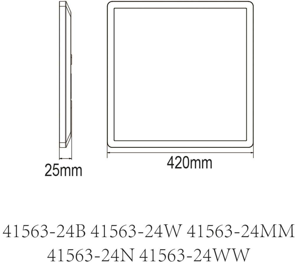 GLOBO LIGHTING Deckenleuchte »SAPANA« LED-Modul 1 Stk. Warmweiß Deckenlampe Wohnzimmer-Leuchte Schlafzimmer-Leuchte Flur Küche