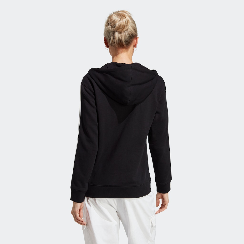 adidas Sportswear Kapuzensweatshirt »ESSENTIALS 3STREIFEN FRENCH TERRY REGULAR KAPUZENJACKE«