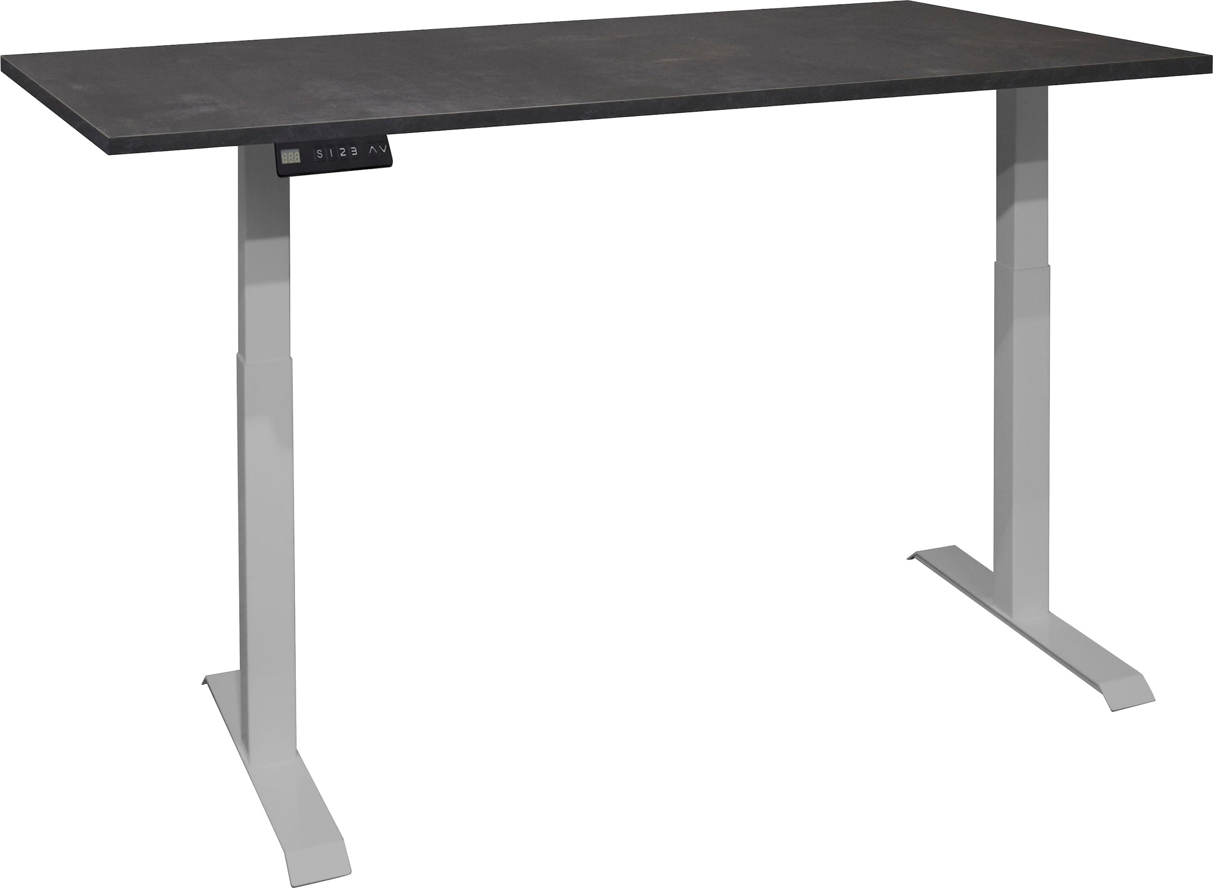 Mäusbacher Schreibtisch "Big System Office", Breite 120 cm, elektrisch höhenverstellbar