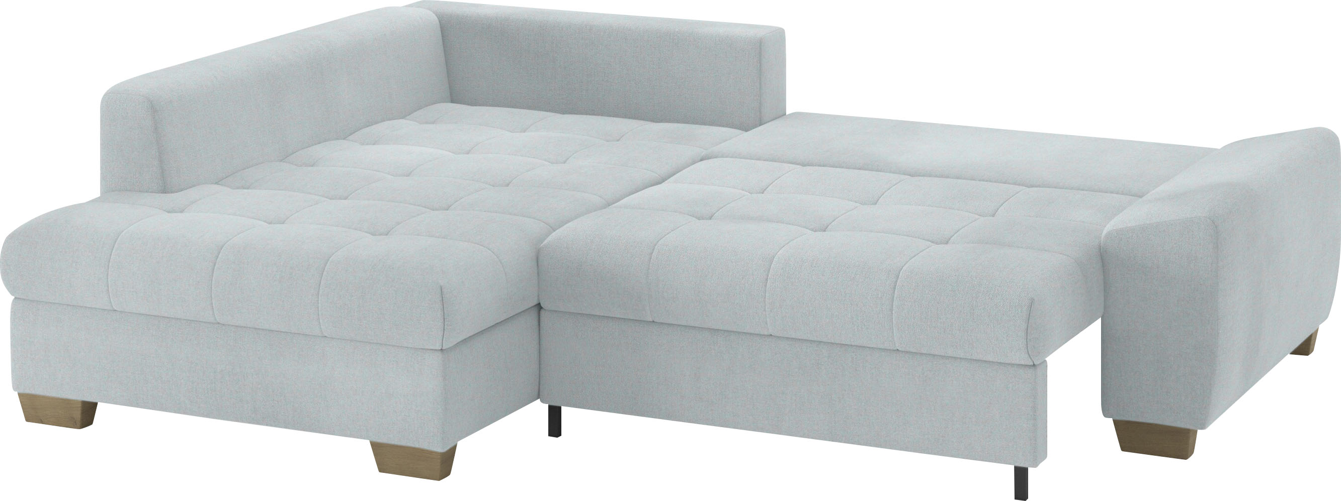 Thumbnail - Mr. Couch Ecksofa "Nikita II, L-Form, bis 140kg pro Sitzplatz belastbar" mit Kaltschaumpolsterung, wahlweise mit Bett un...