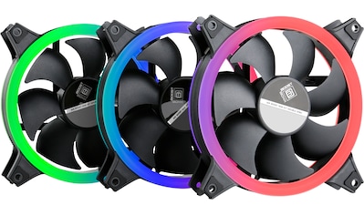 Gehäuselüfter »AIR Boost RGB Kit Double Ring«