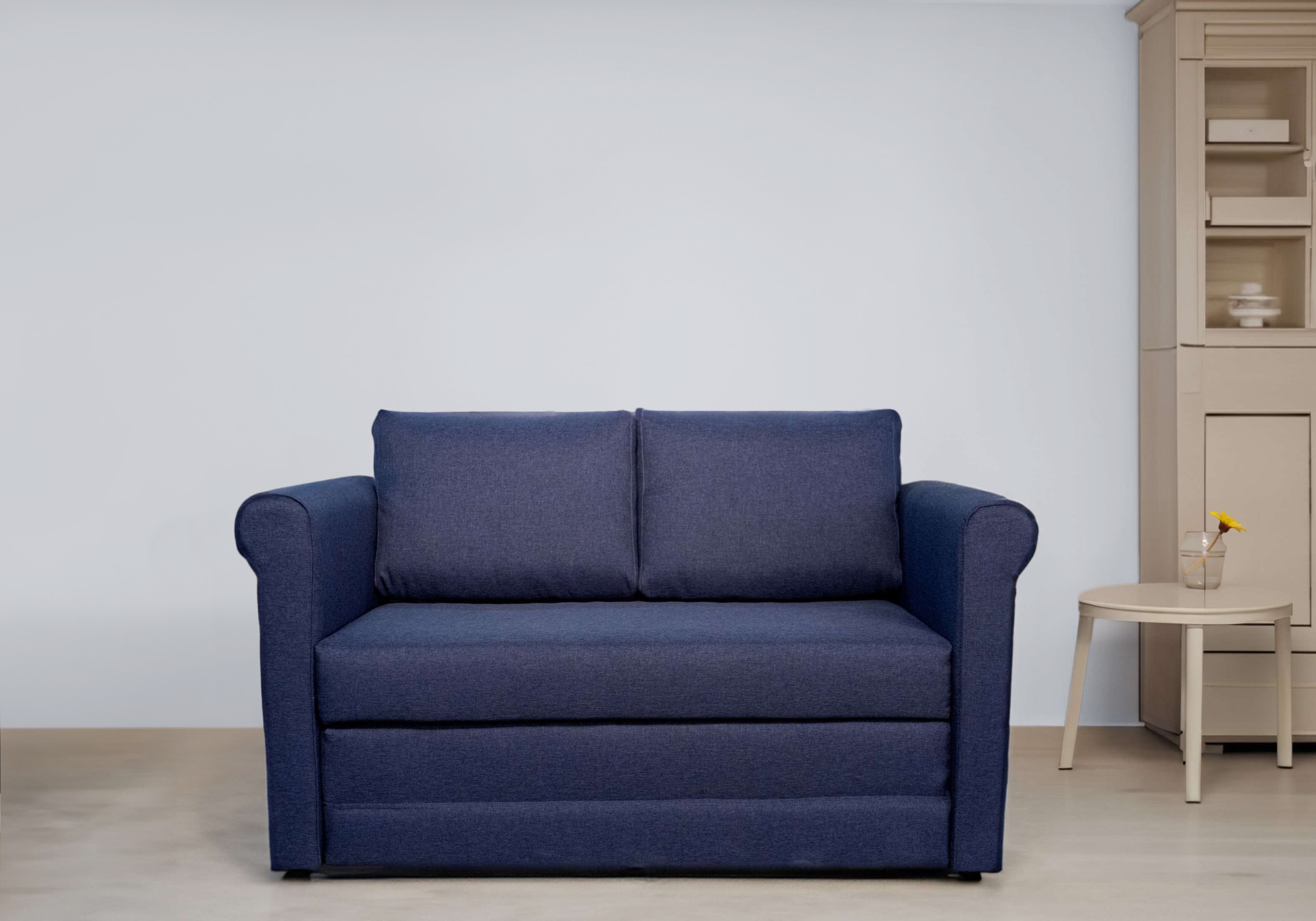 Schlafsofa »Lanas«, kompaktes 2-Sitzer mit Schlaffunktion, Breite 142 cm, Webstoff fein