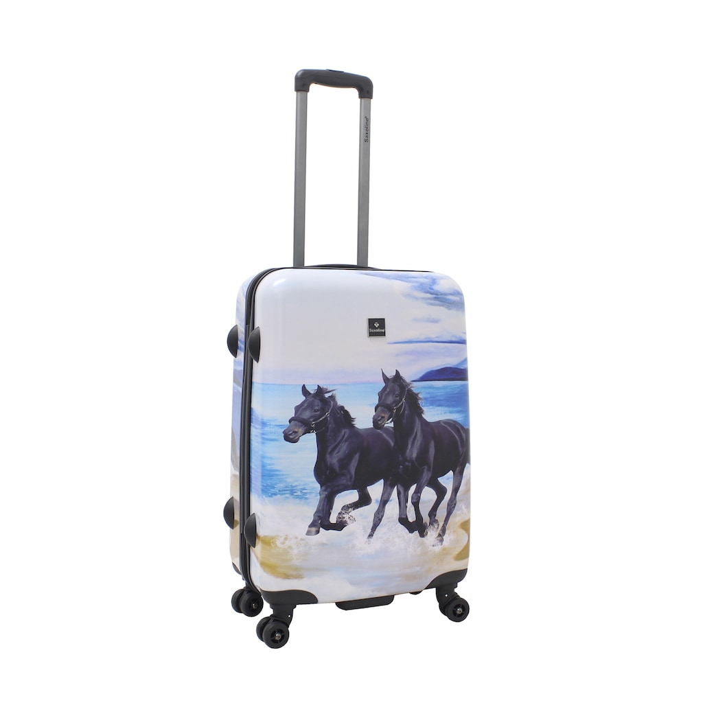 Saxoline® Koffer »Horse«, mit praktischen Tragegriffen