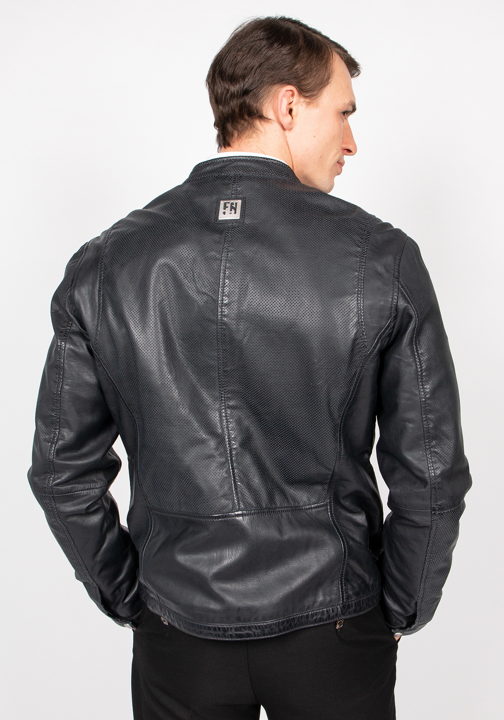 Freaky Nation Lederjacke »Davis-FN«