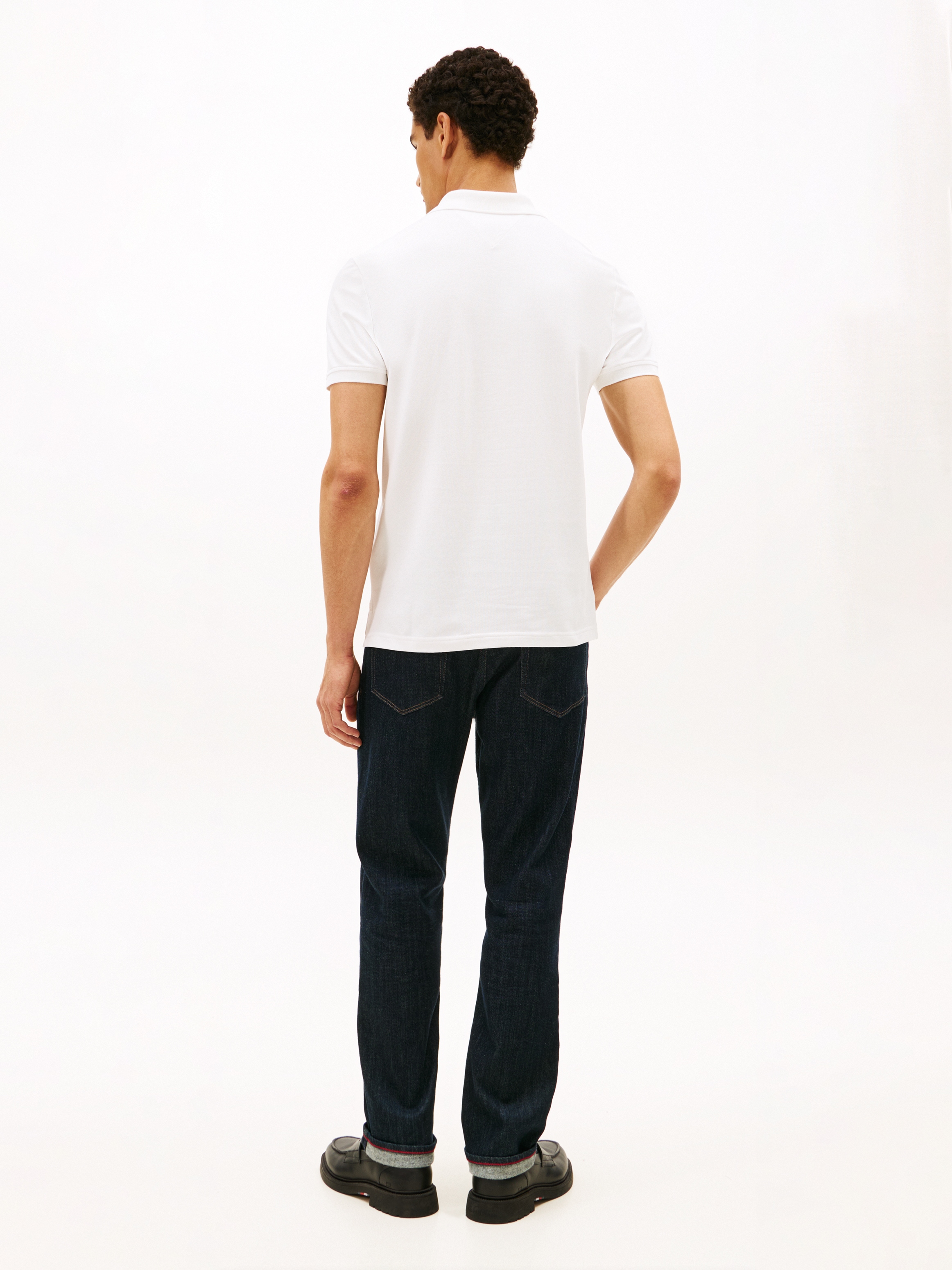 Tommy Hilfiger Poloshirt »FLAG GRAPHIC PIQUE« regular fit, Polokragen, Print