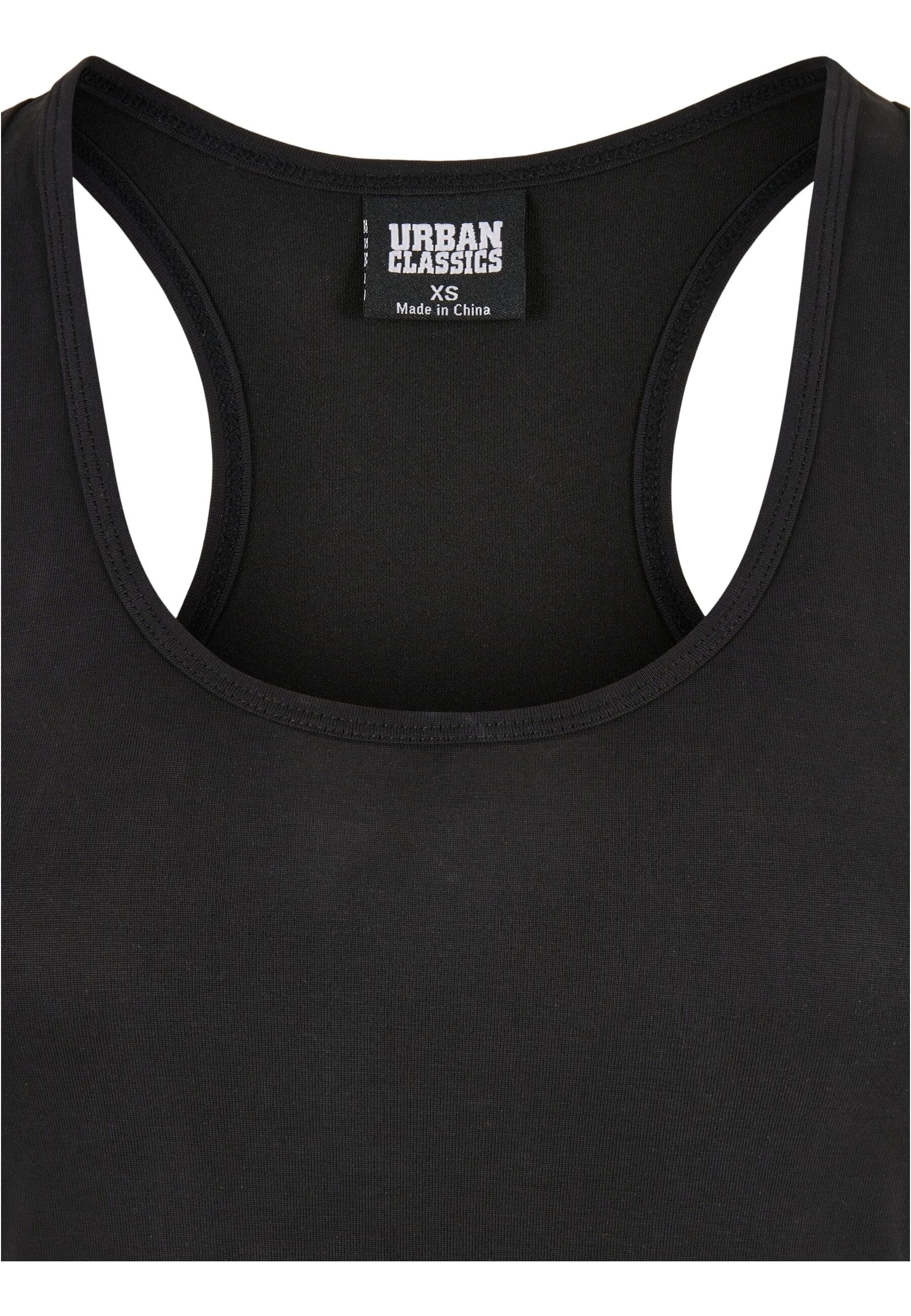 URBAN CLASSICS Shirtkleid »Urban Classics Damen Ladies Modal Short Racer Back Dress«, (1 tlg.)