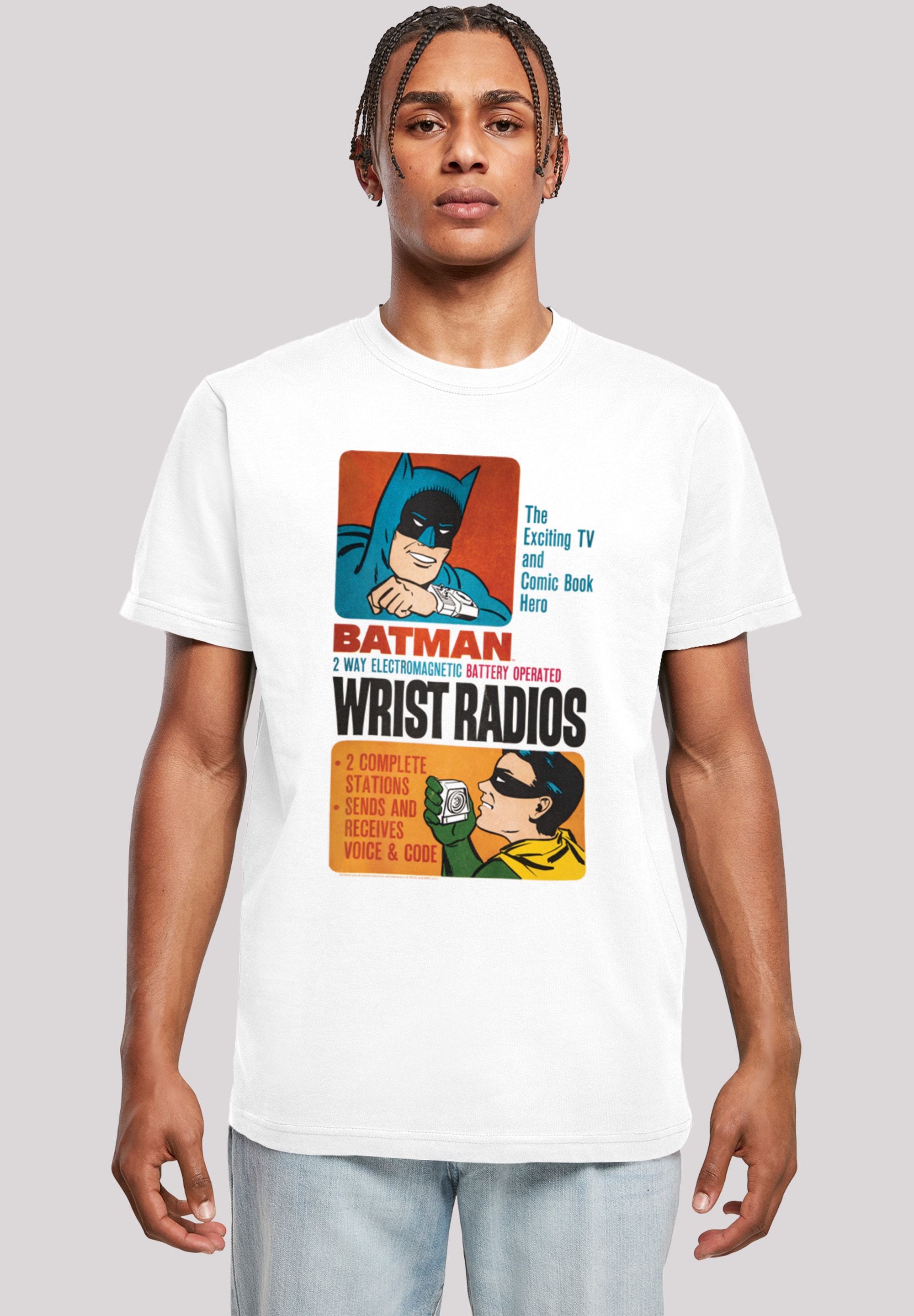 T-Shirt »DC Comics Superhelden Batman TV Serie Wrist Radios«, Print