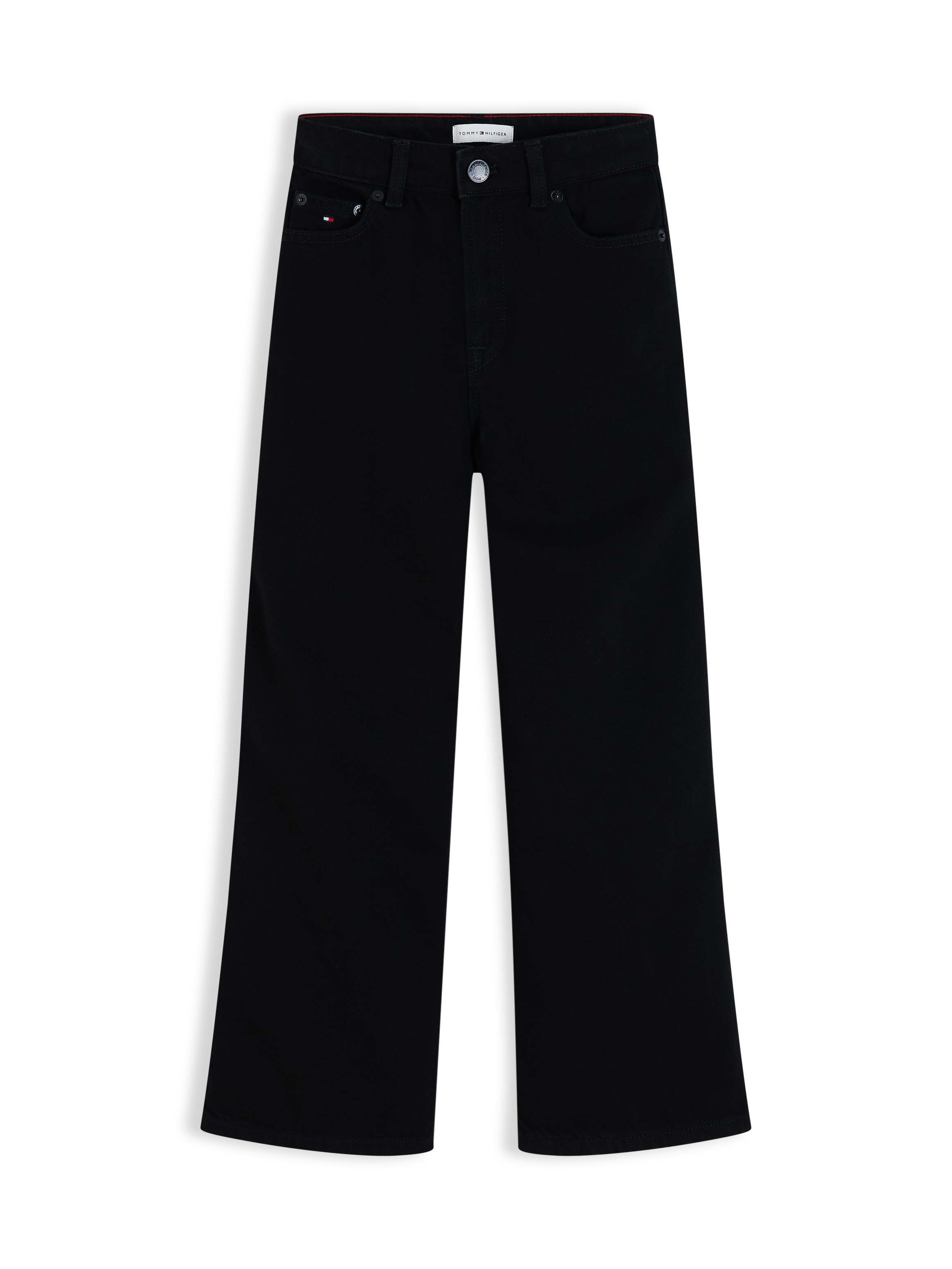 Tommy Hilfiger Weite Jeans »MABEL BLACK JEANS« Regular Fit, Kinder bis 16 Jahre