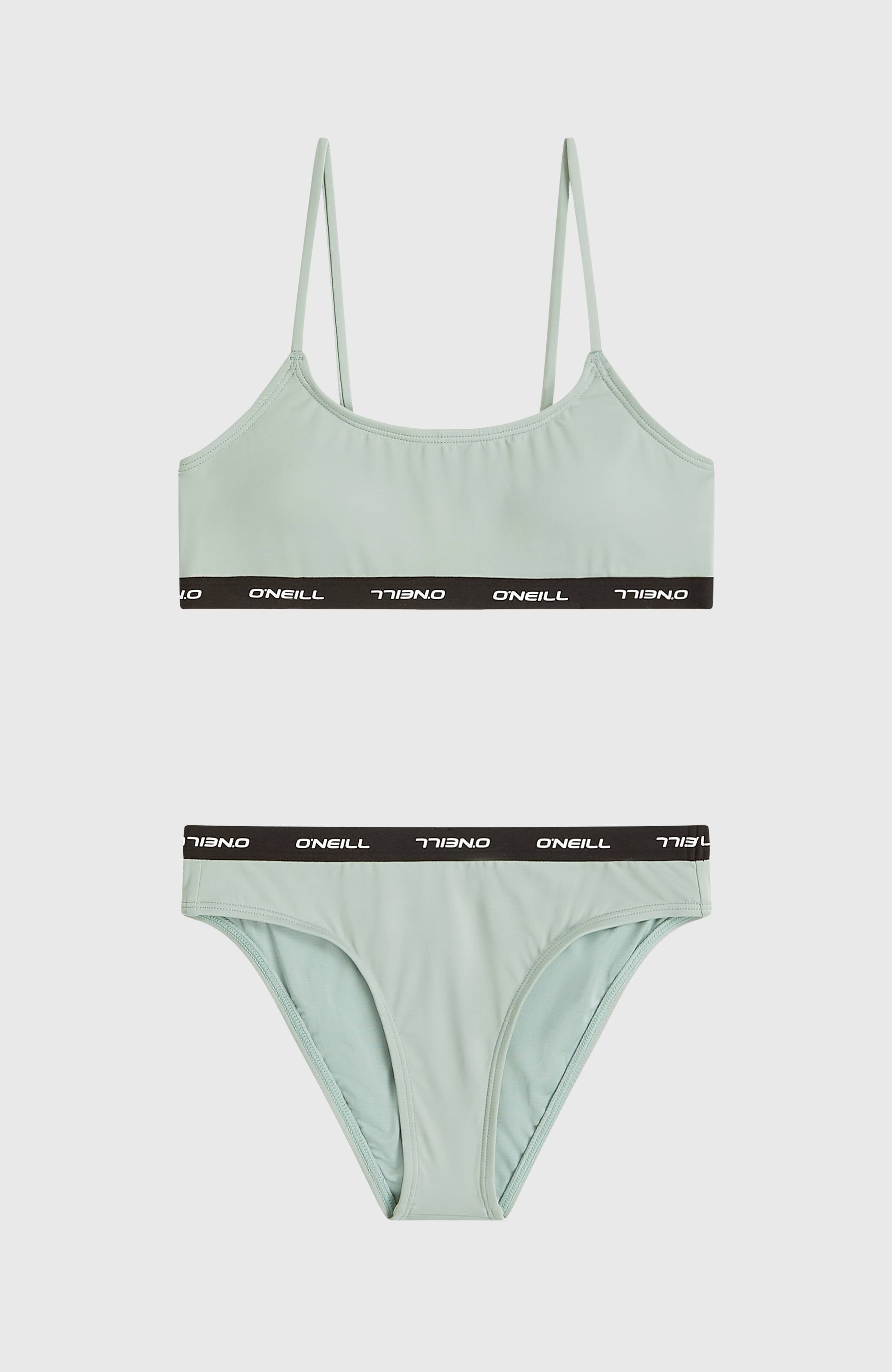 ONeill Bandeau-Bikini "ONEILL SPORT BIKINI SET" 2 Stk. sportliches Bikini-Set, elastischer Bund mit Logostreifen