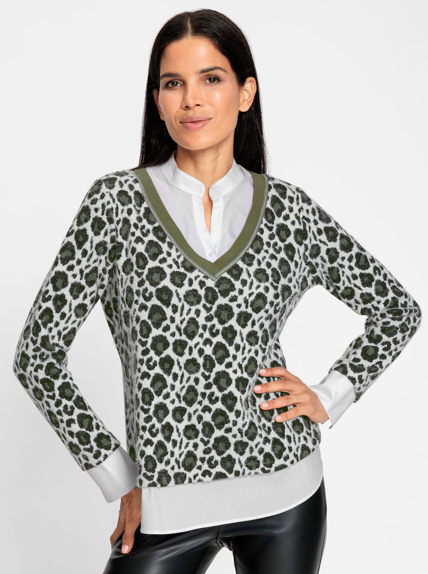 heine 2-in-1-Pullover »2-in-1-Pullover«