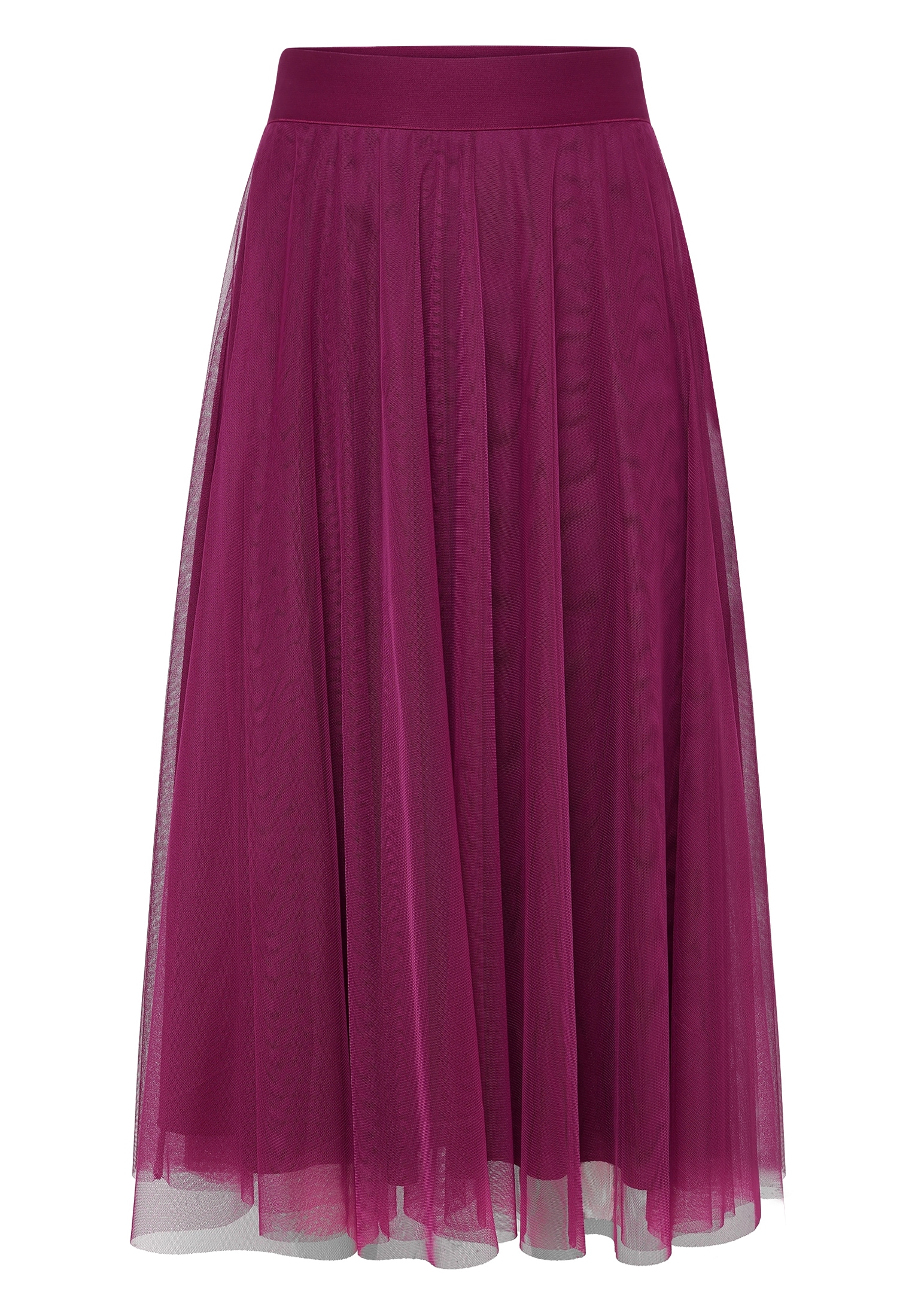 ZERO Midi Skirt Magenta Purple 36 4