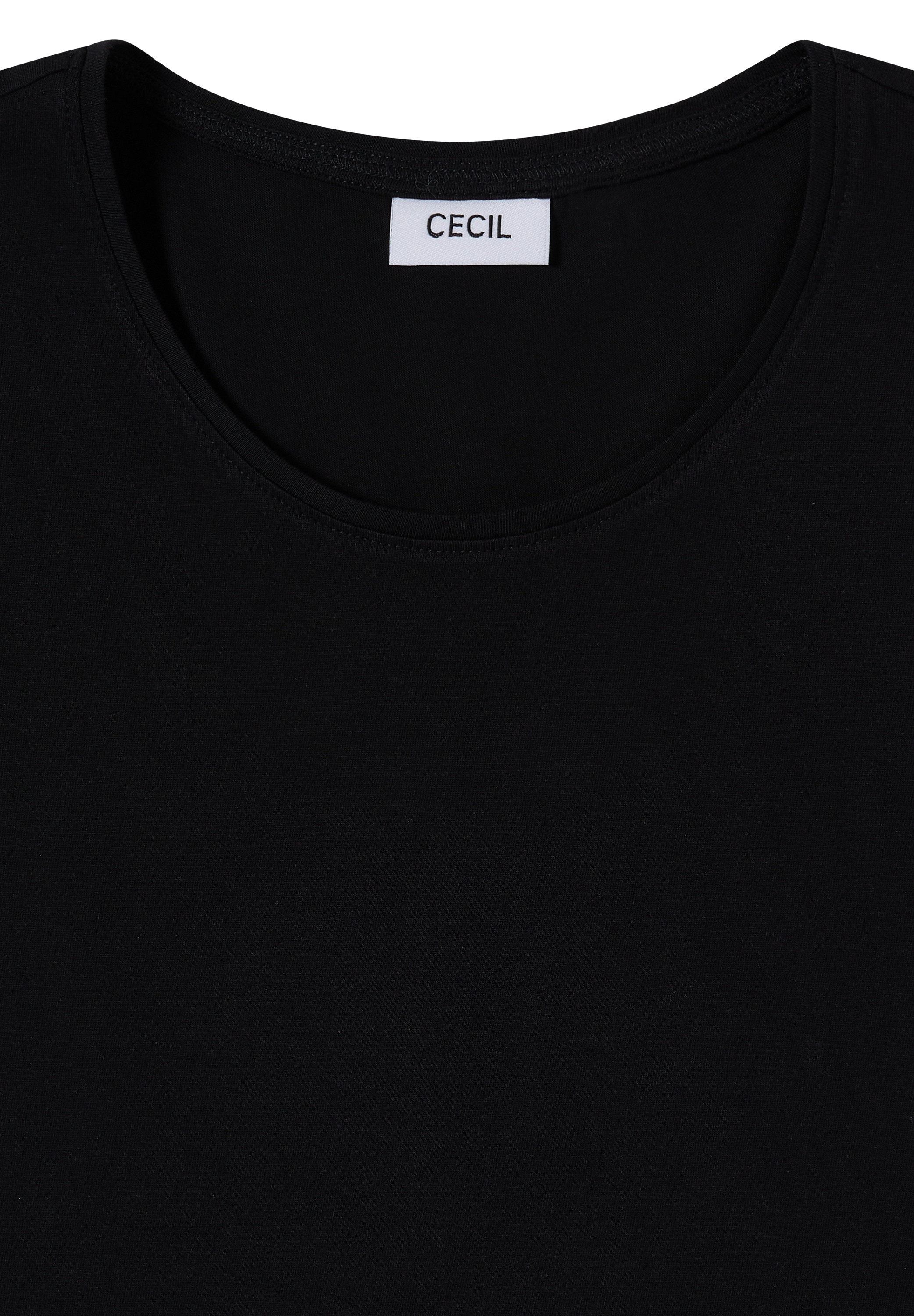 Cecil Langarmshirt aus reiner Baumwolle