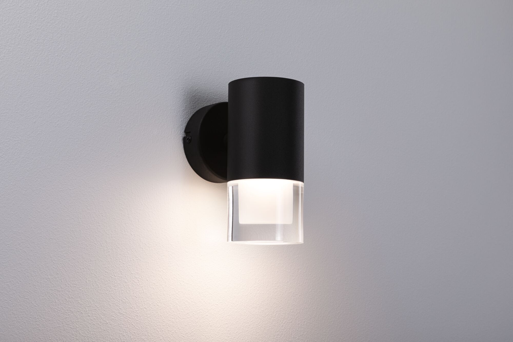 Paulmann Wandleuchte »Selection Bathroom Wand-/Deckenleuchte Kame IP44 Signalschwarz«, 1 flammig