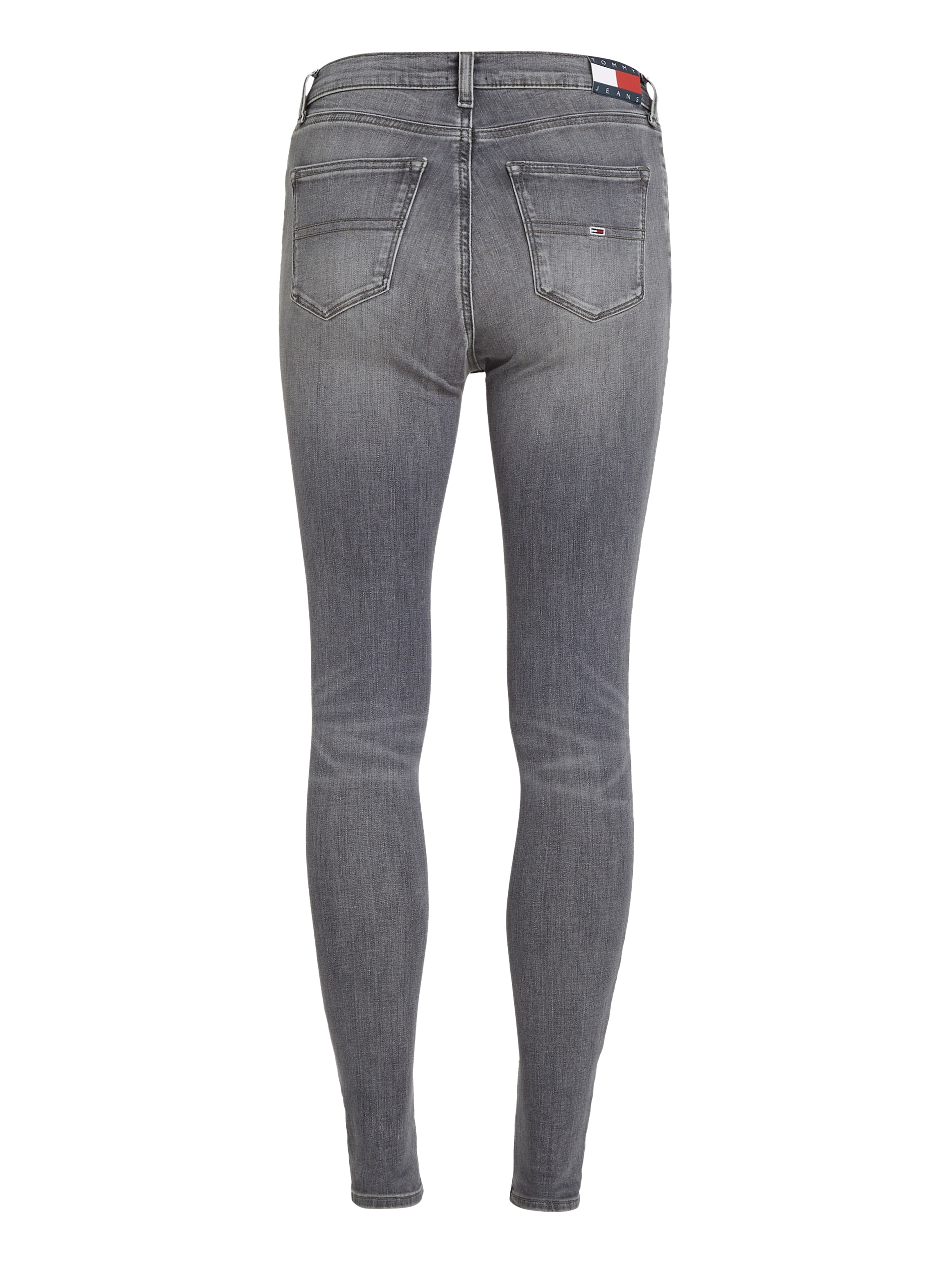 Tommy Jeans Skinny-fit-Jeans »Nora Mid Rise Skinny Fit«, mit Waschung, Logo-Badge