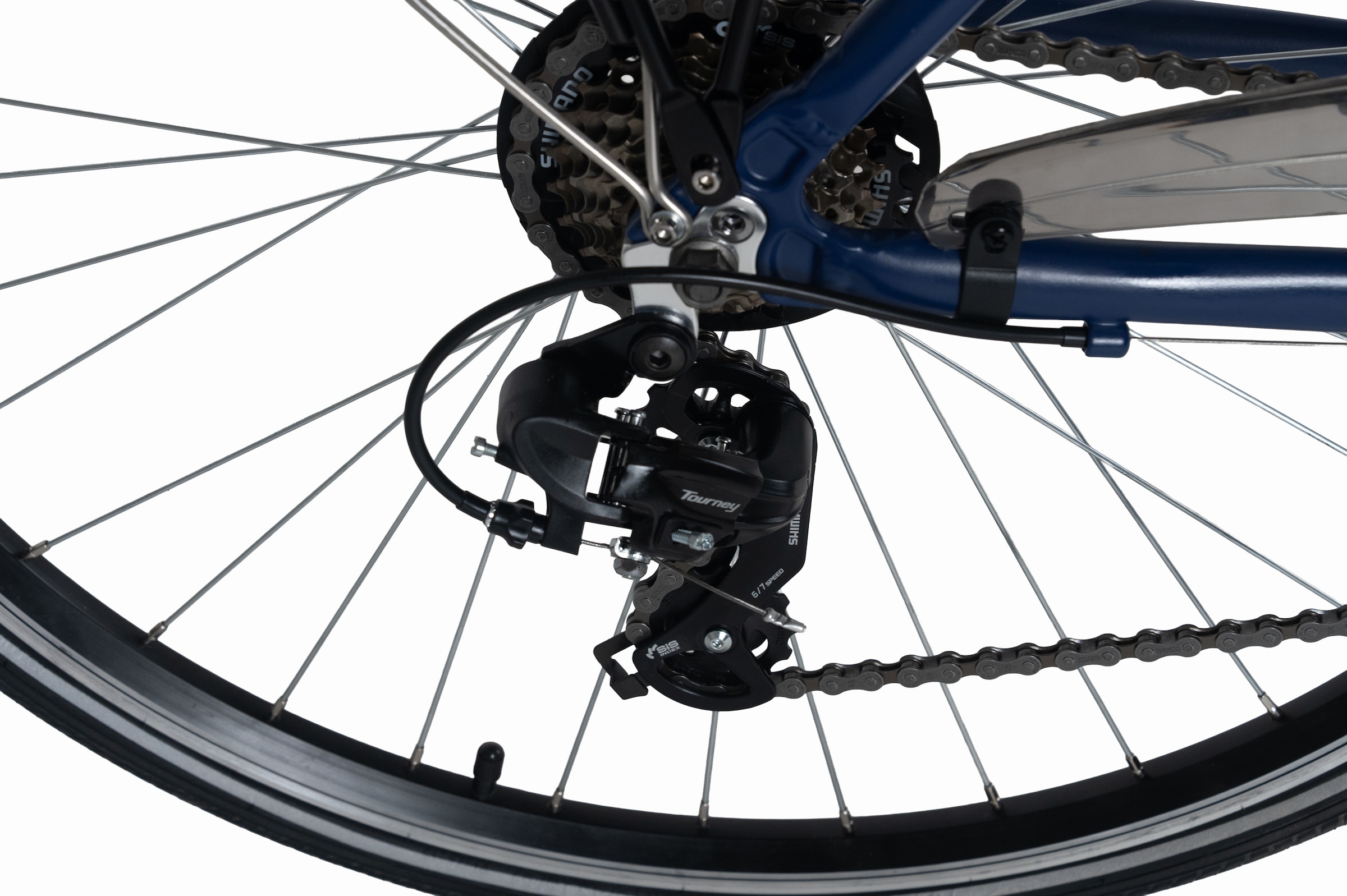 Dacapo Trekkingrad 21 Gang Shimano Tourney Schaltwerk Kettenschaltung 48, 