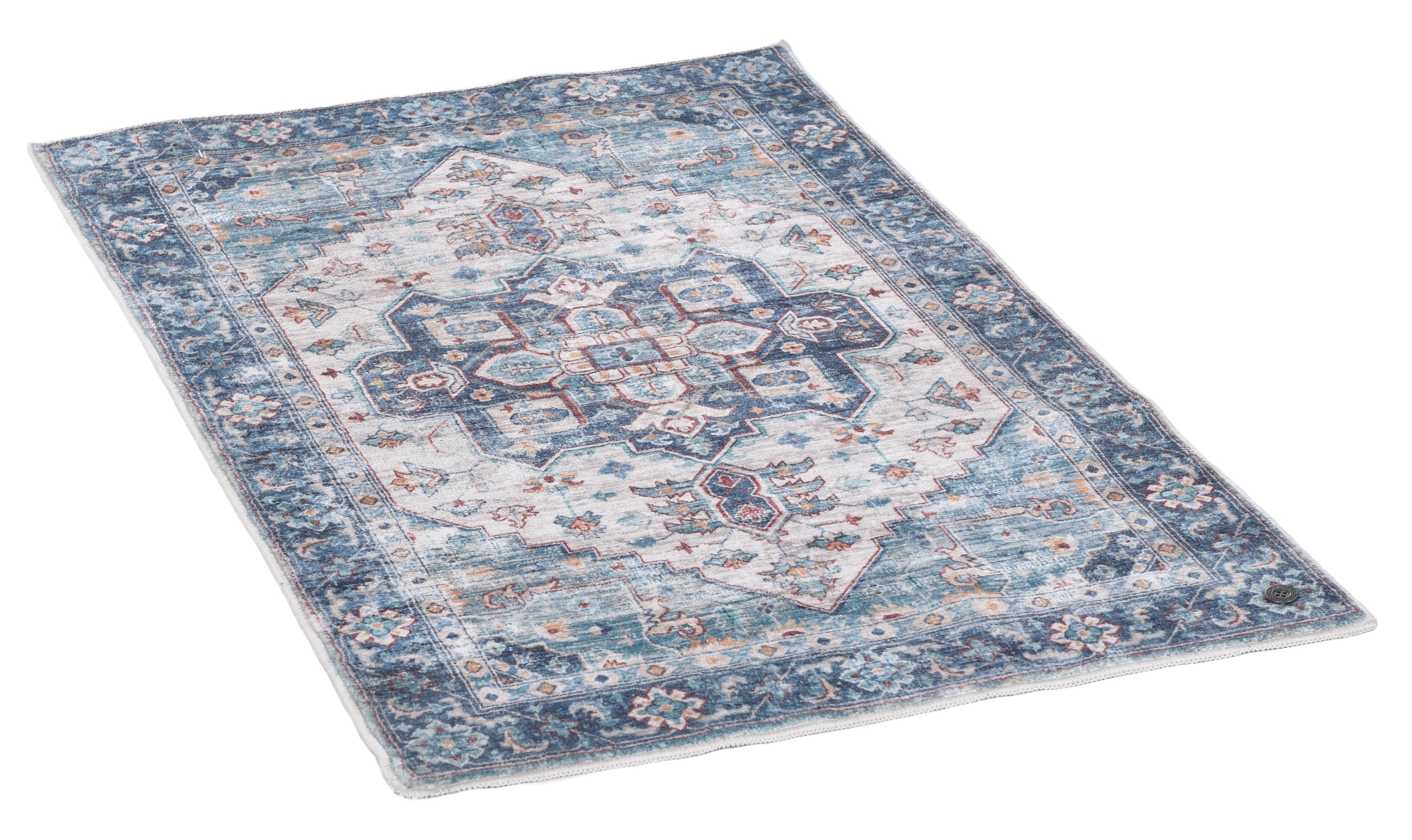 TOM TAILOR HOME Badematte »Oriental Bath FOUR« Höhe 7 mm rutschhemmend beschichtet fußbodenheizungsgeeignet | strapazierfähig Badteppich, Orient-Optik, Vintage Design, waschbar