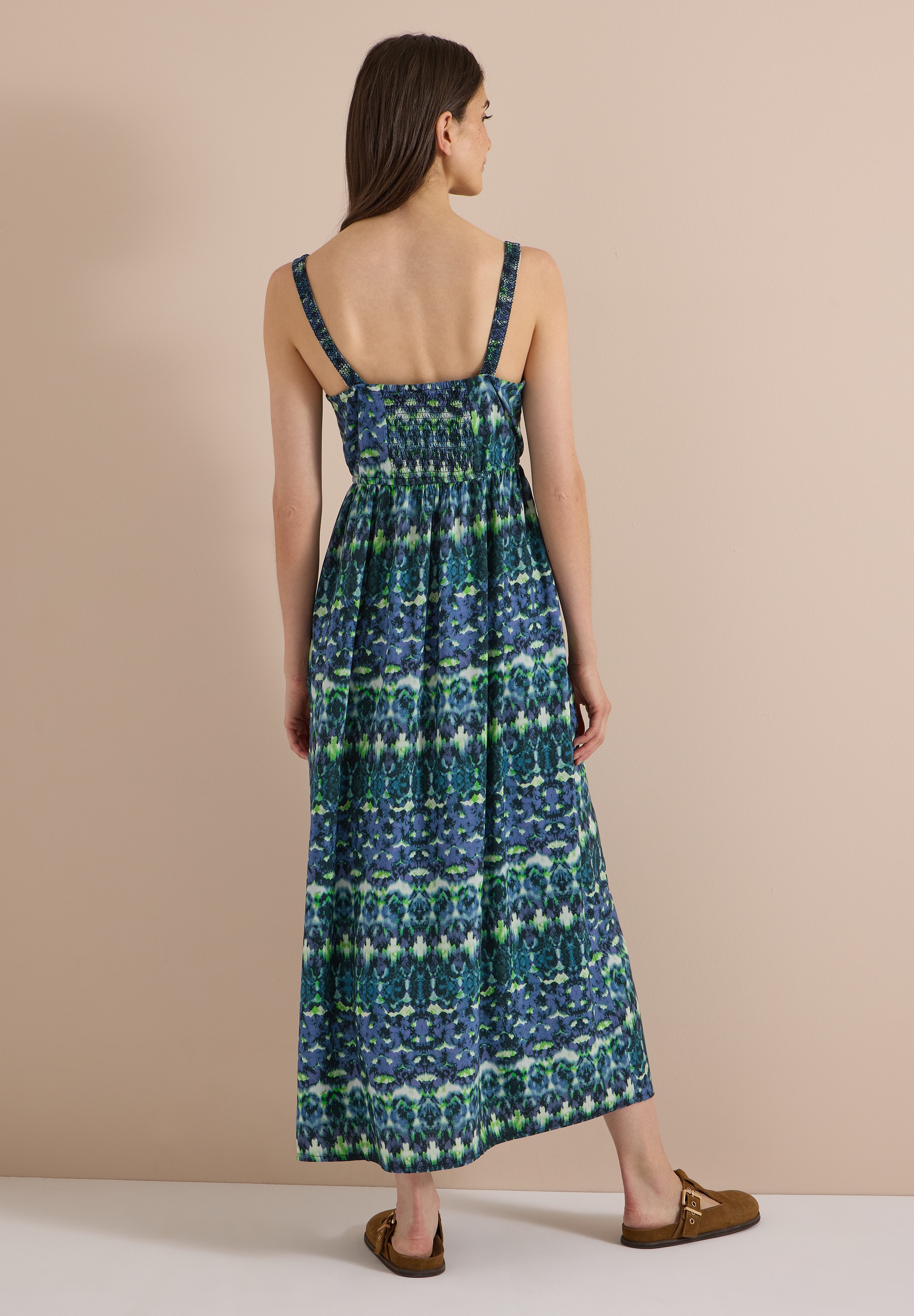 Cecil Maxikleid Ohne Taschen mit allover Print