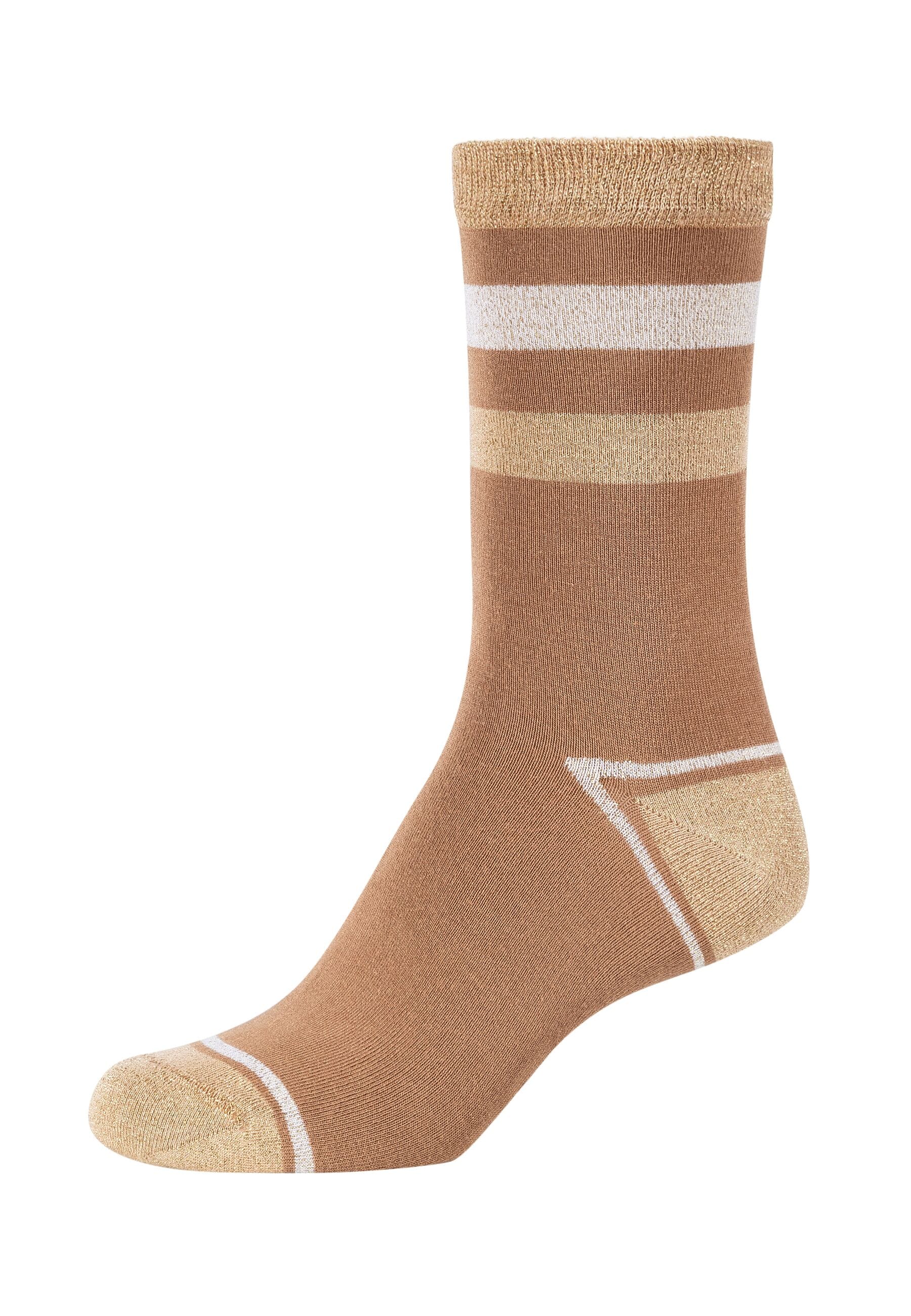 Camano Socken »Socken 4er Pack«, 4er Pack Ohne einengenden Druck für hohen Tragekomfort, Seidige Qualität mit besonders weichem Griff