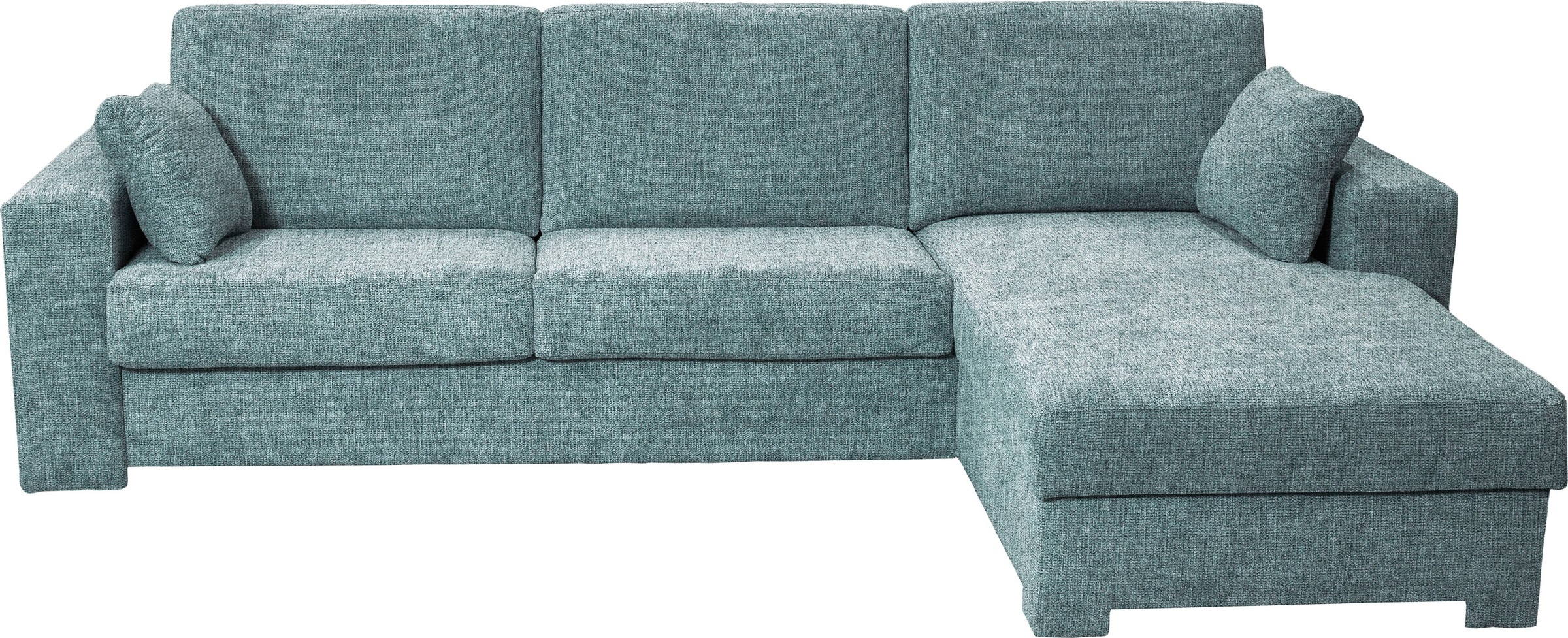 Home affaire Ecksofa »Roma "M" Matratzenhöhe 14 cm, Dauerschlaffunktion, mit Unterfederung,«, Liegemaße ca 143x198 cm, L-Form