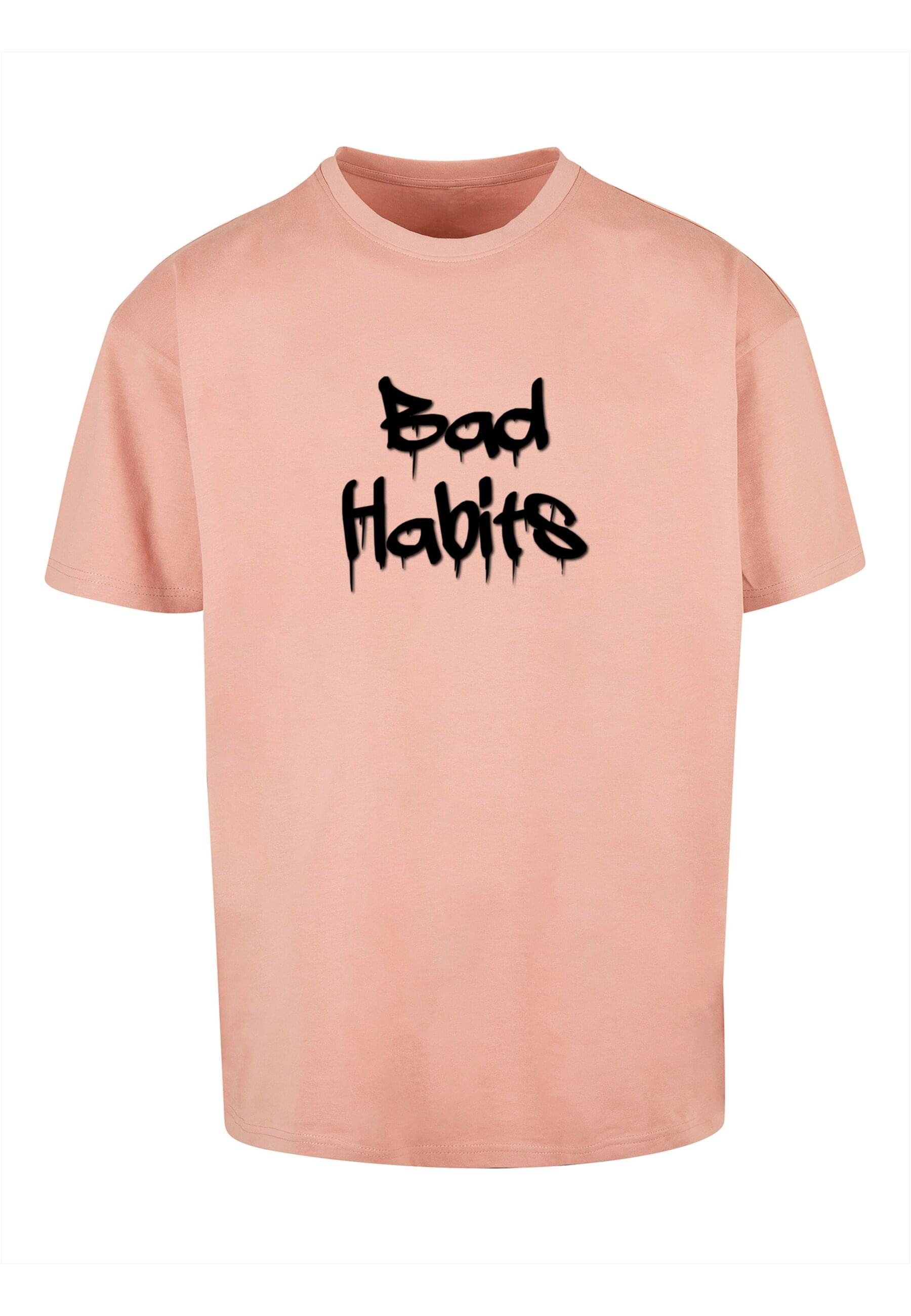 Merchcode T-Shirt "Merchcode Herren Bad Habits Heavy Oversize Tee" günstig online kaufen