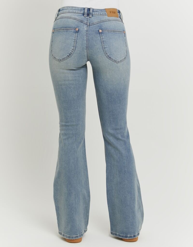 Tally Weijl Bootcut-Jeans "SPADESASSY2" Baumwollmischung, Low Waist günstig online kaufen
