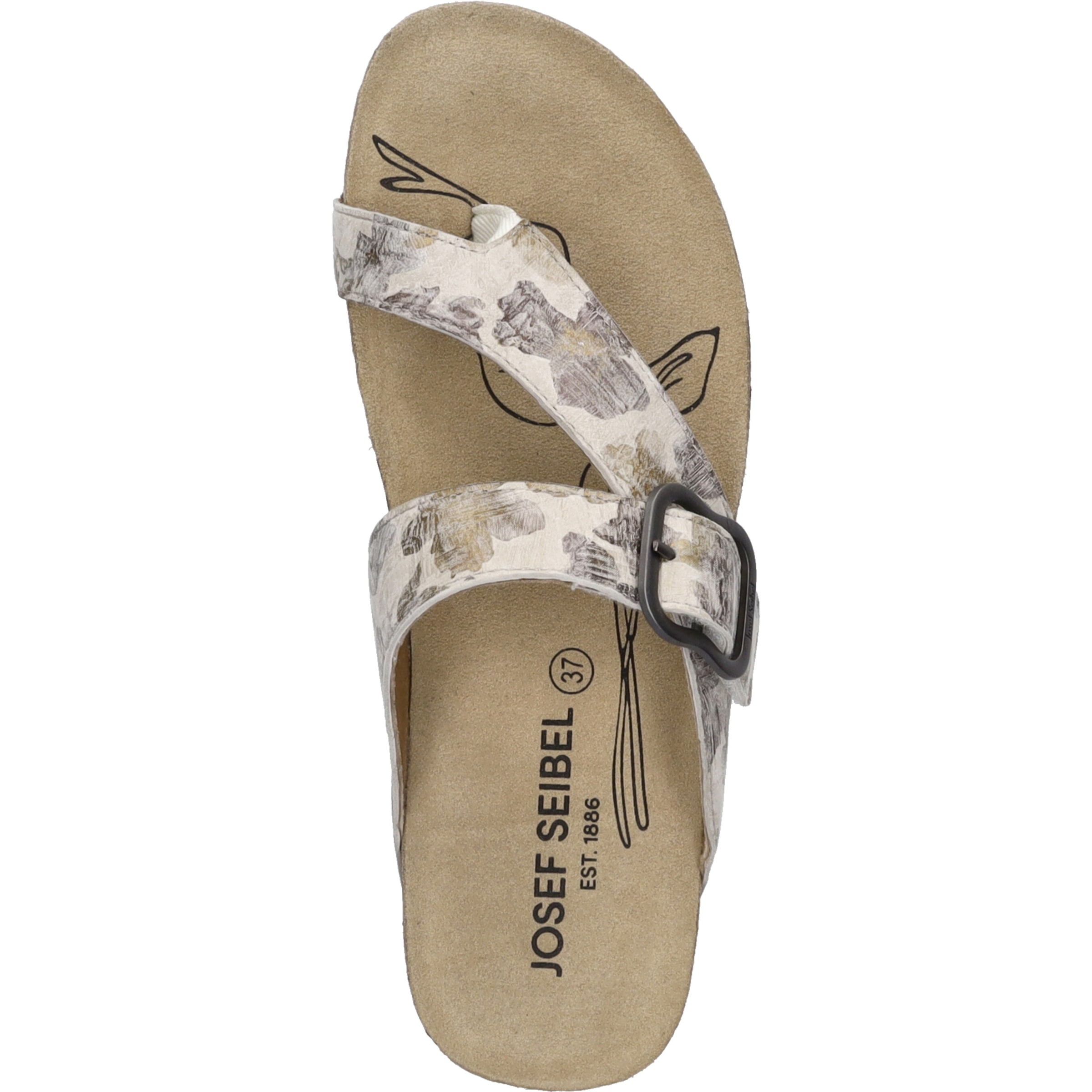 Josef Seibel Zehentrenner »Tonga 77, creme-multi«