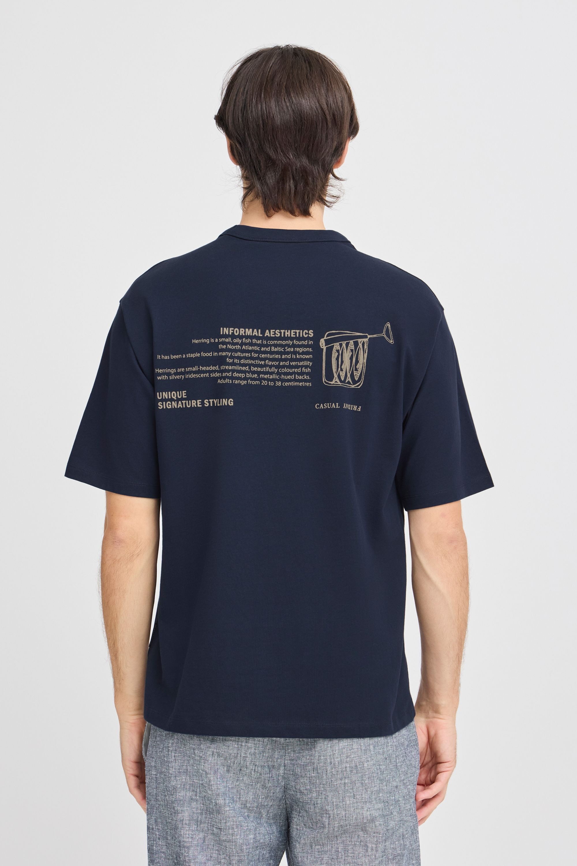 Casual Friday Rundhalsshirt »Rundhalsshirt CFARCHER print«