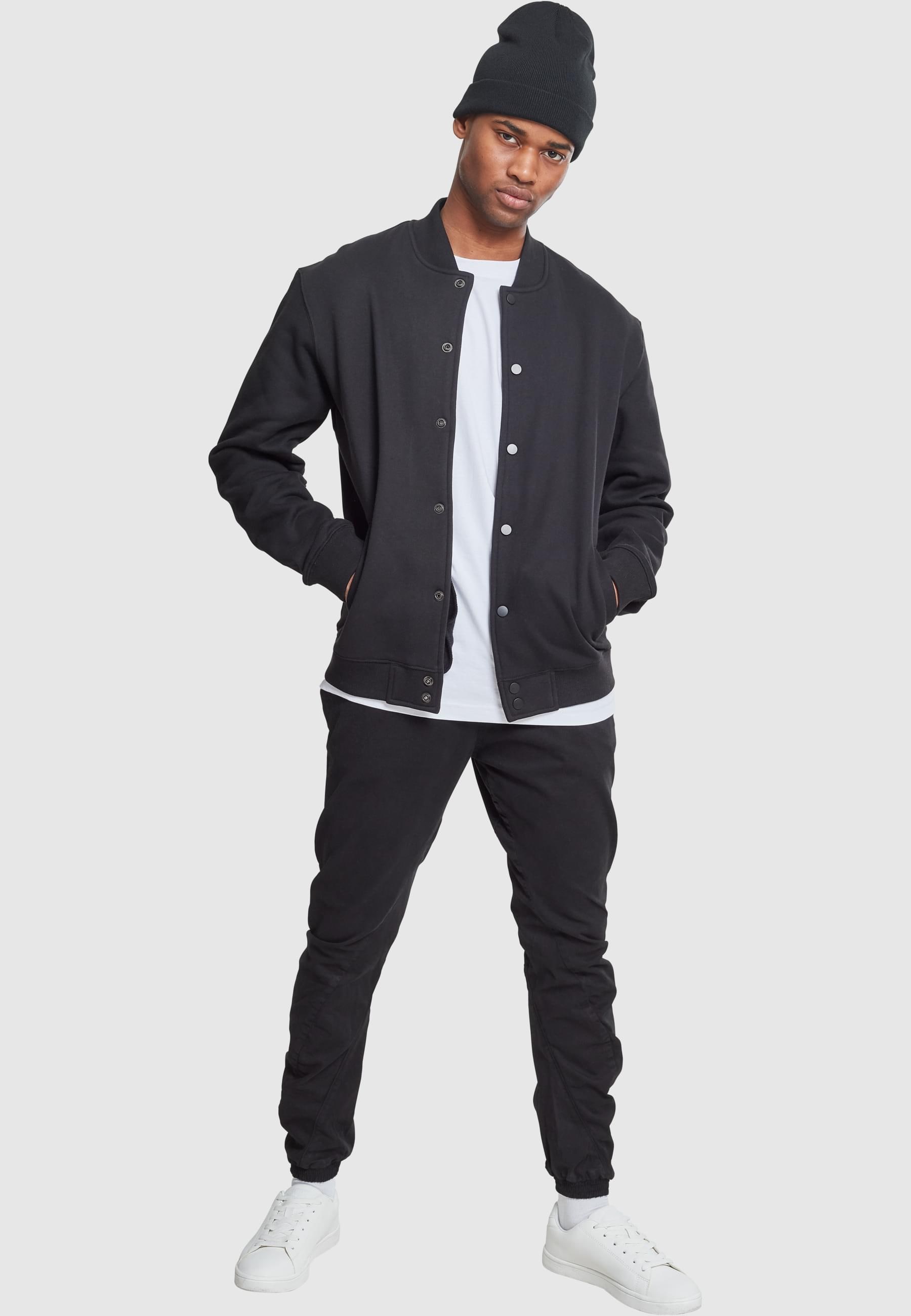 URBAN CLASSICS Collegejacke »Urban Classics Herren 2-tone College Sweatjacket«, (1 St.), ohne Kapuze