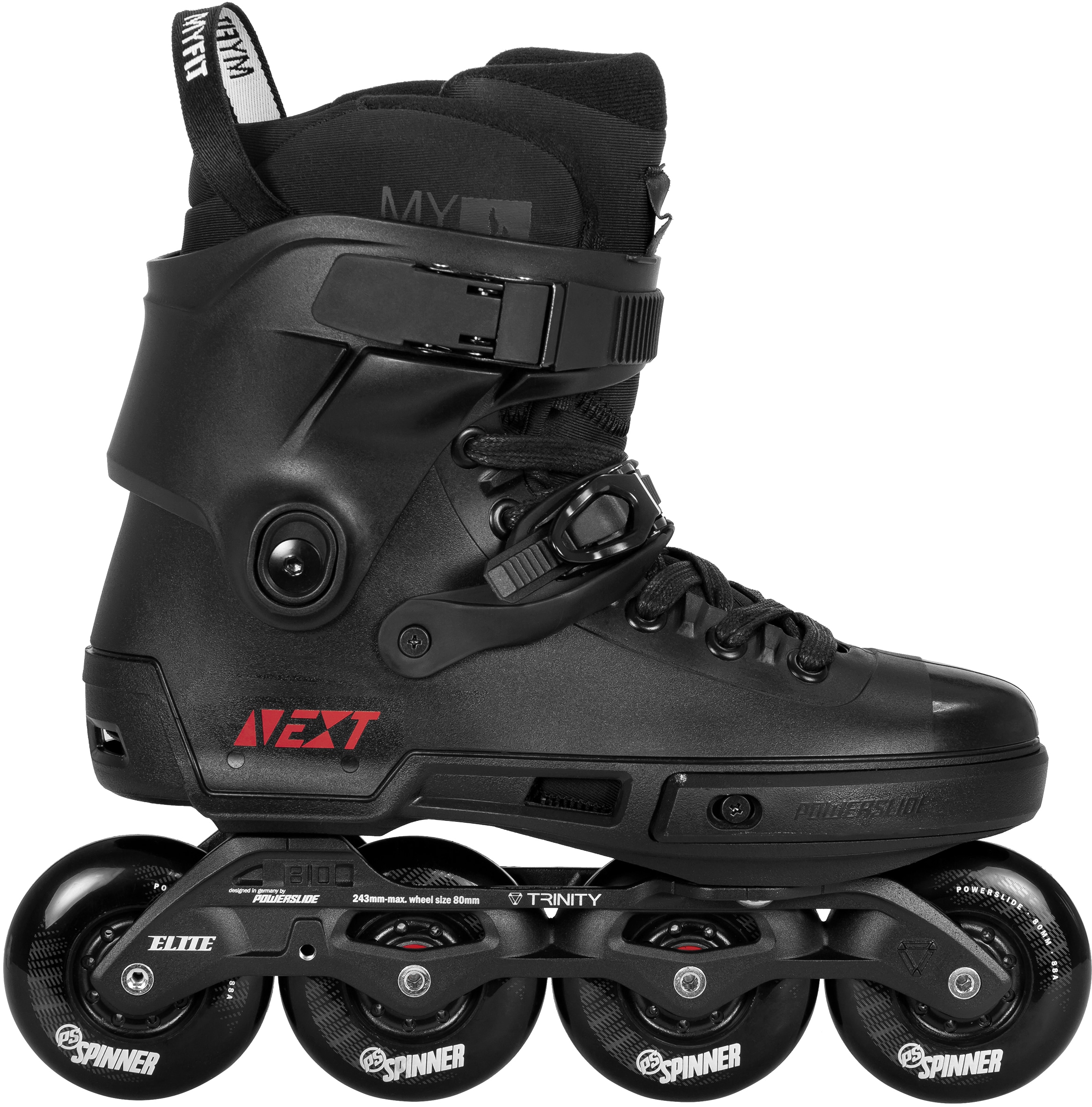 Powerslide Inlineskates »Next Core Black 80«