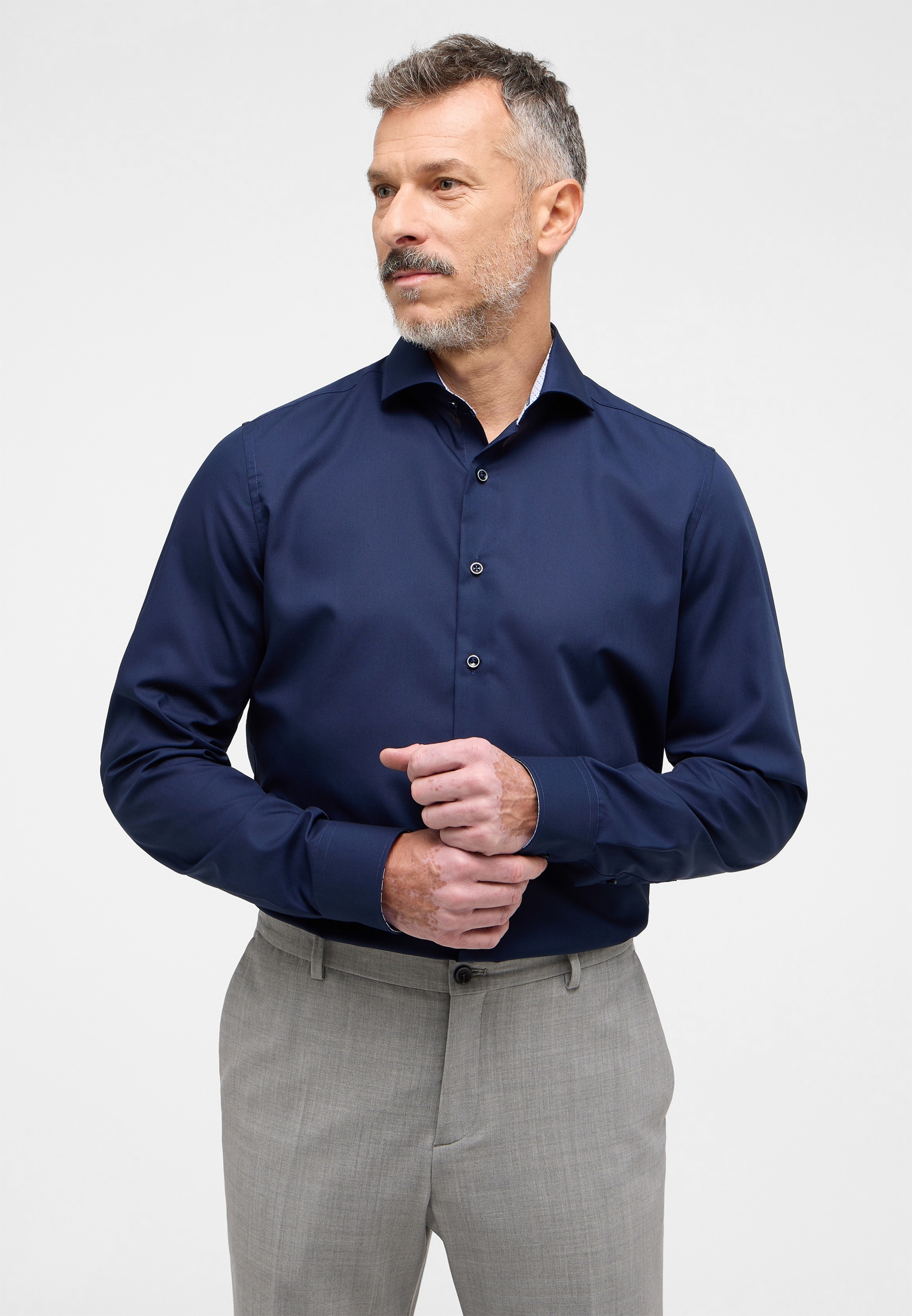 Eterna Langarmhemd "SLIM FIT", NON IRON (bügelfrei) günstig online kaufen