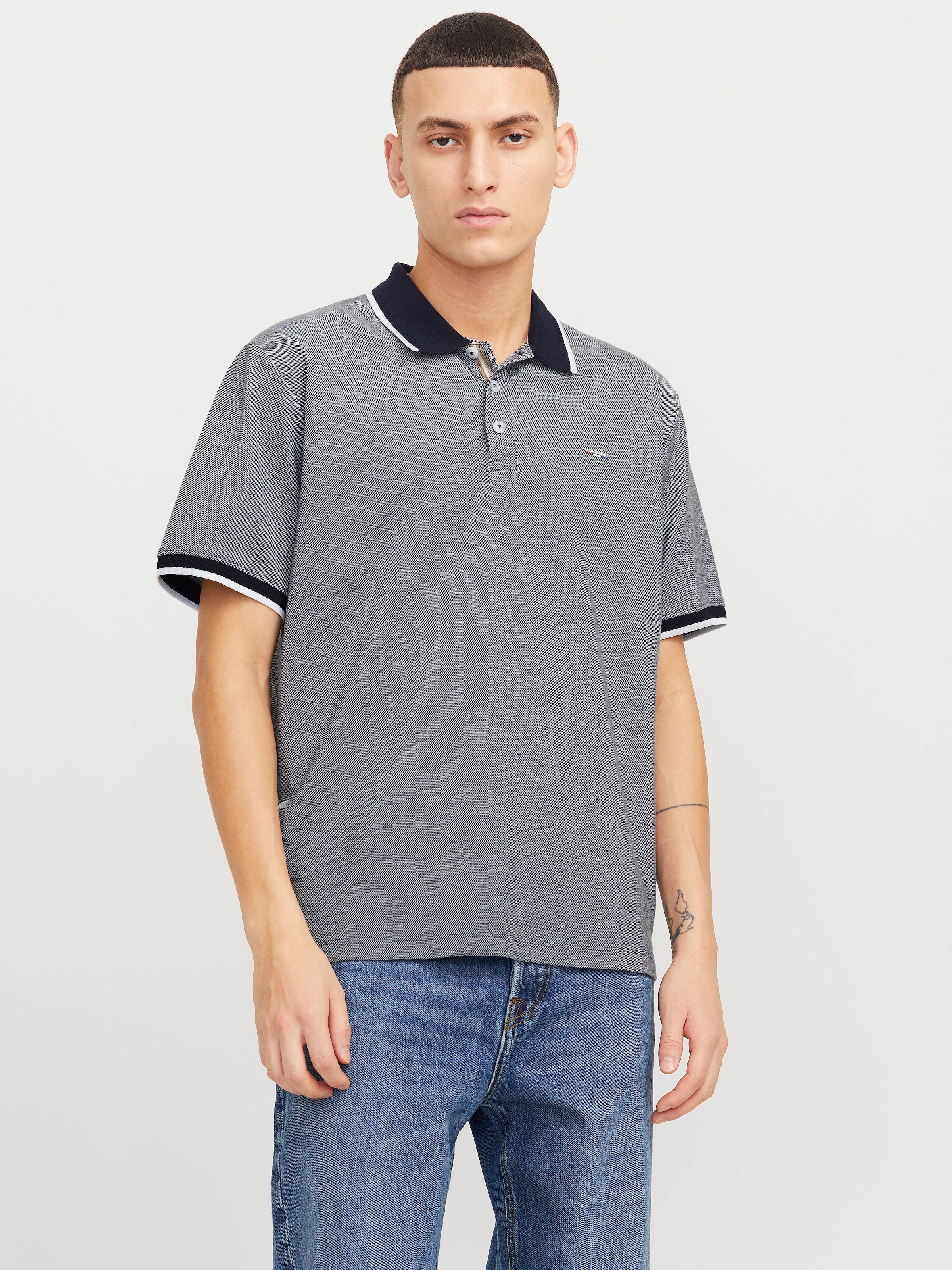 Jack & Jones Poloshirt "JPRBLUALVES SS POLO SN" günstig online kaufen