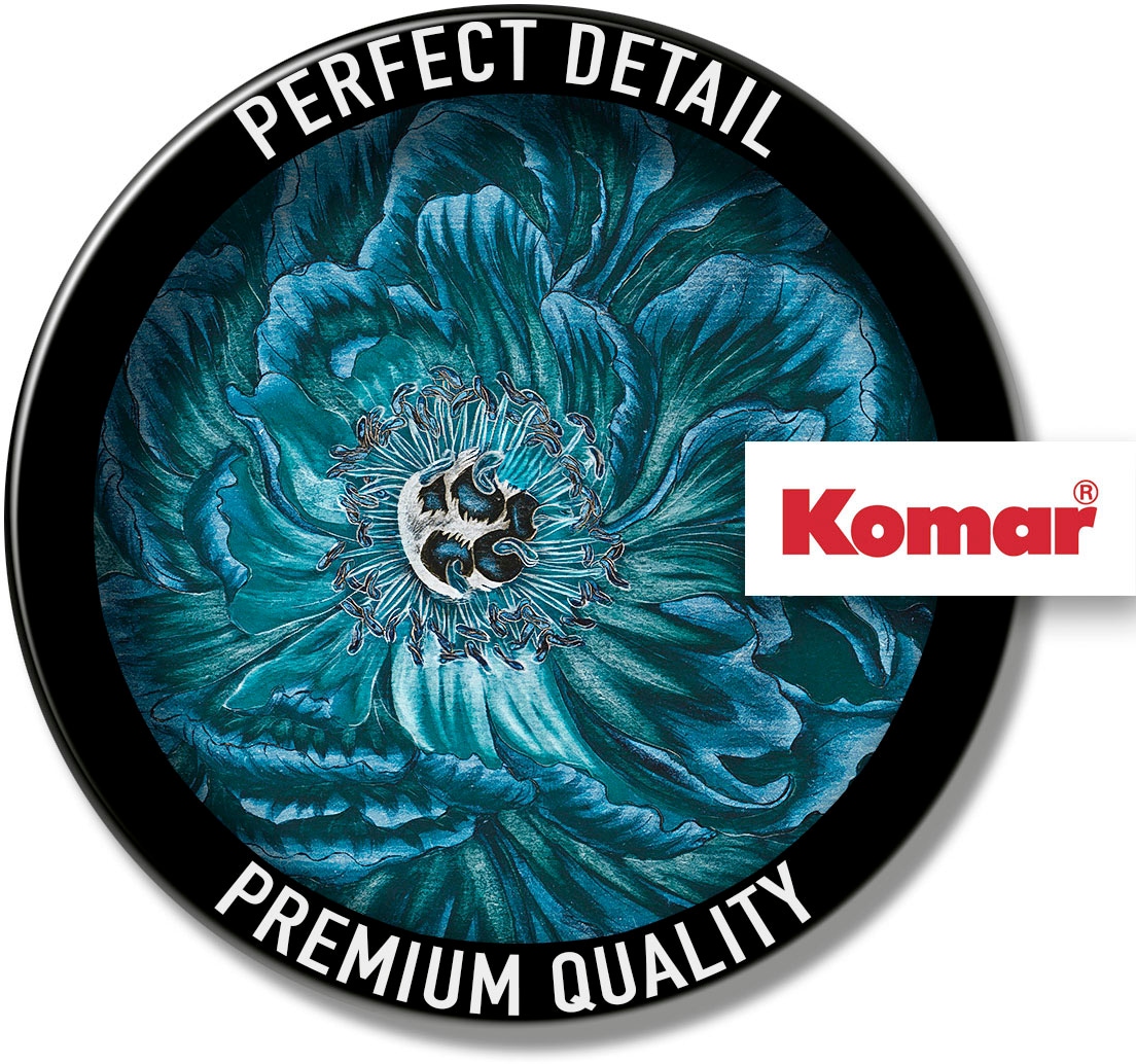 Komar Vliestapete »Digitaldruck Vlies - Royal Peony - Größe 350 x 250 cm«, bedruckt, Wohnzimmer, Schlafzimmer