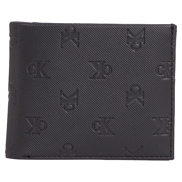 Calvin Klein Jeans Geldbörse »MONOGRAM SOFT BIFOLD/COIN AOP«, mit  Allover-Logoprint kaufen | BAUR