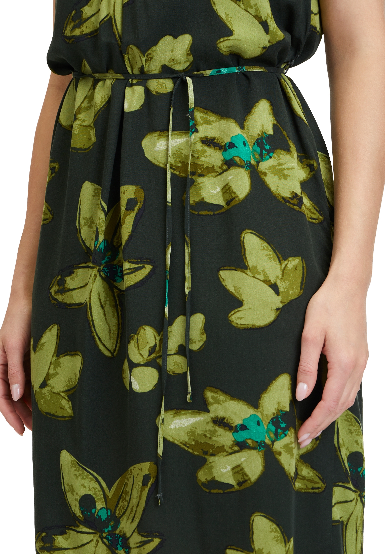 Cartoon Tunikakleid »Cartoon Tunikakleid mit Blumenprint«, Muster