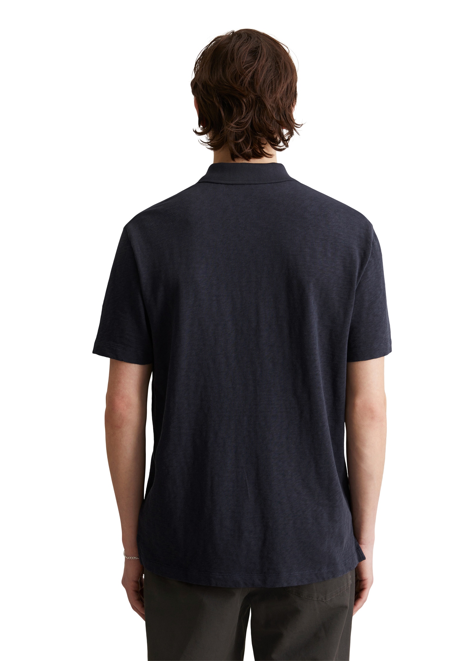 Marc O'Polo DENIM Poloshirt »aus reiner Bio-Baumwolle«
