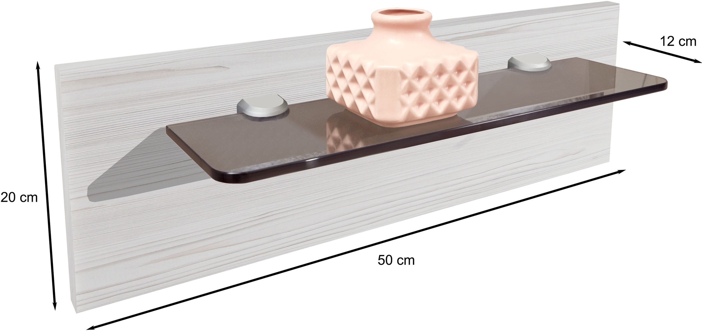 WIEMANN Aufsatzpaneel »Bern« wahlweise mit LED-Beleuchtung