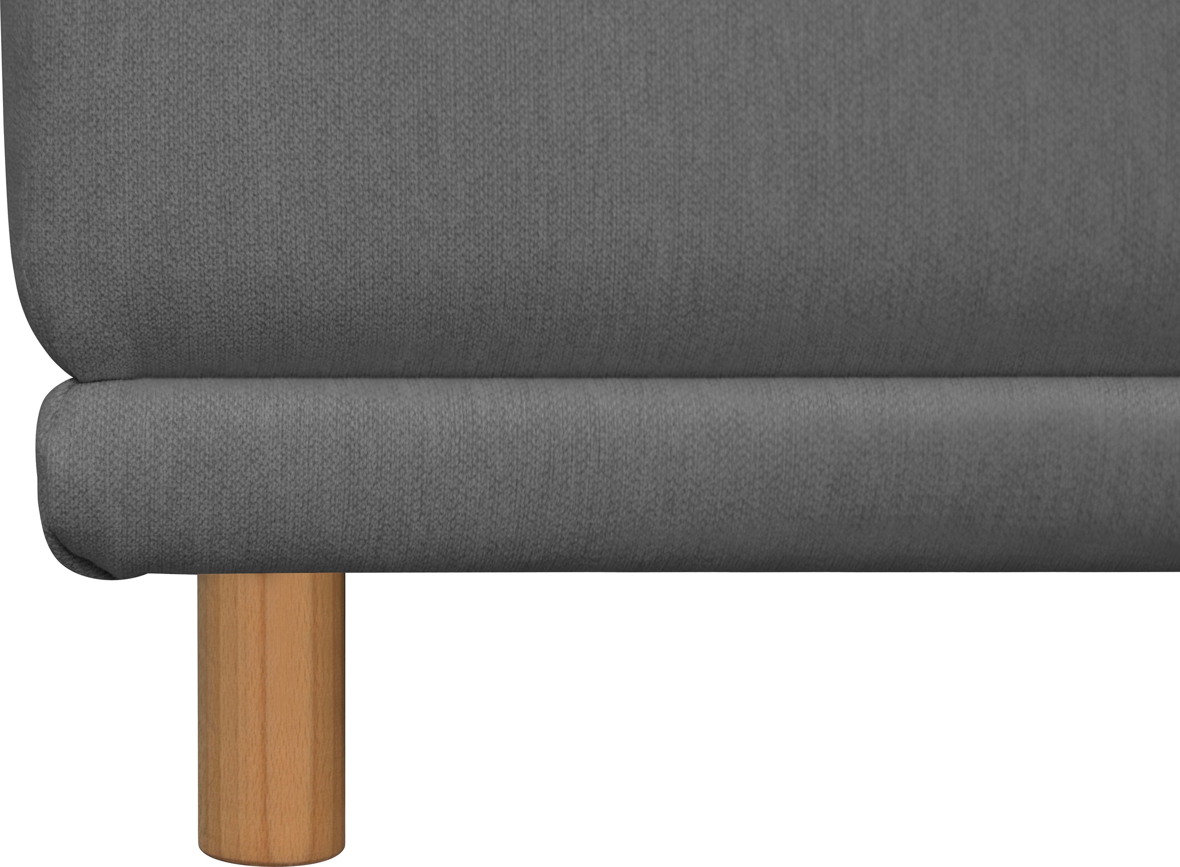 andas Ecksofa »Maroon L-Form«, in skandinavischem Design, mit losen Kissen
