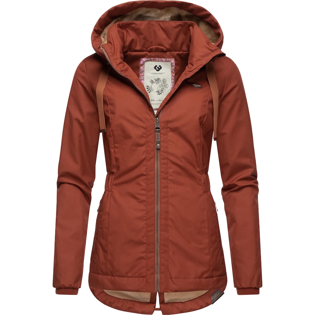 Ragwear Outdoorjacke »Varvarra«, mit Kapuze