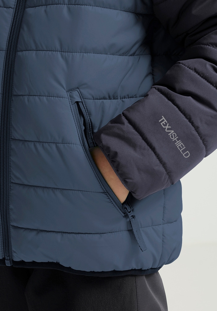 Jack Wolfskin Outdoorjacke »ZENON JKT KIDS«, mit Kapuze