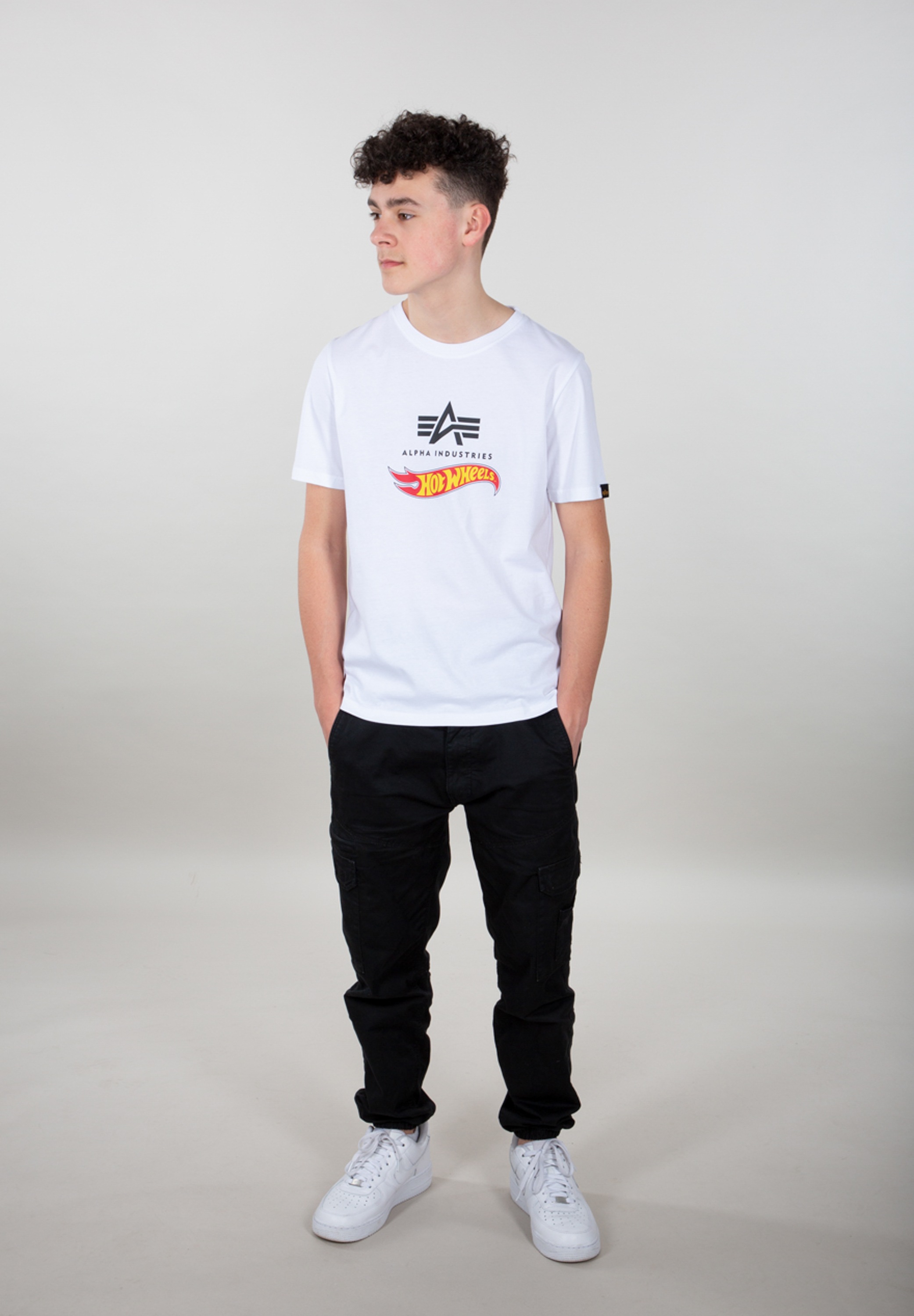 Alpha Industries Longsleeve »Alpha Industries Kids - T-Shirts Hot Wheels Flag T-Shirt Kids«
