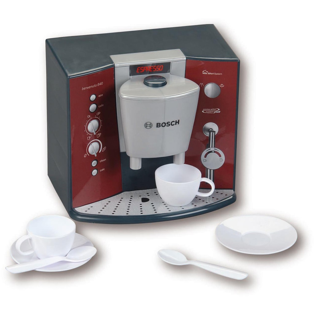 Klein Kinder-Kaffeemaschine »Bosch Kaffeemaschine mit Sound & Espressoset«, mit Soundfunktion, Made in Germany