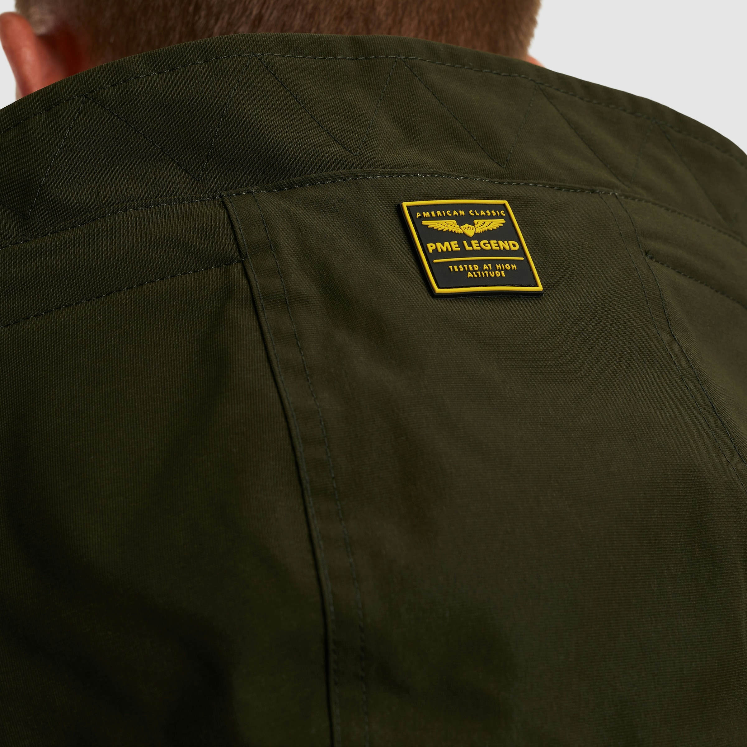 PME LEGEND Winterjacke mit Kapuze Taschen mit Reißverschluss