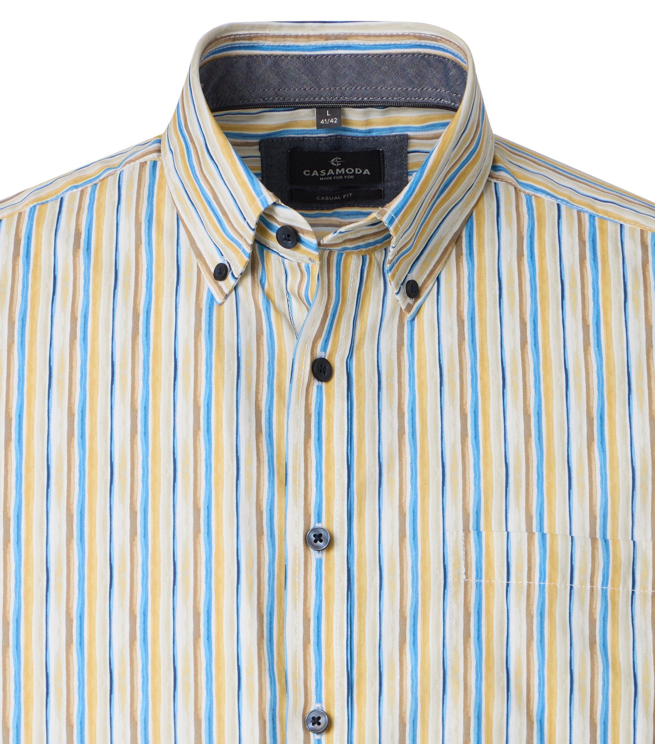 CASAMODA Kurzarmhemd »CASAMODA Freizeithemd Kurzarm Print«