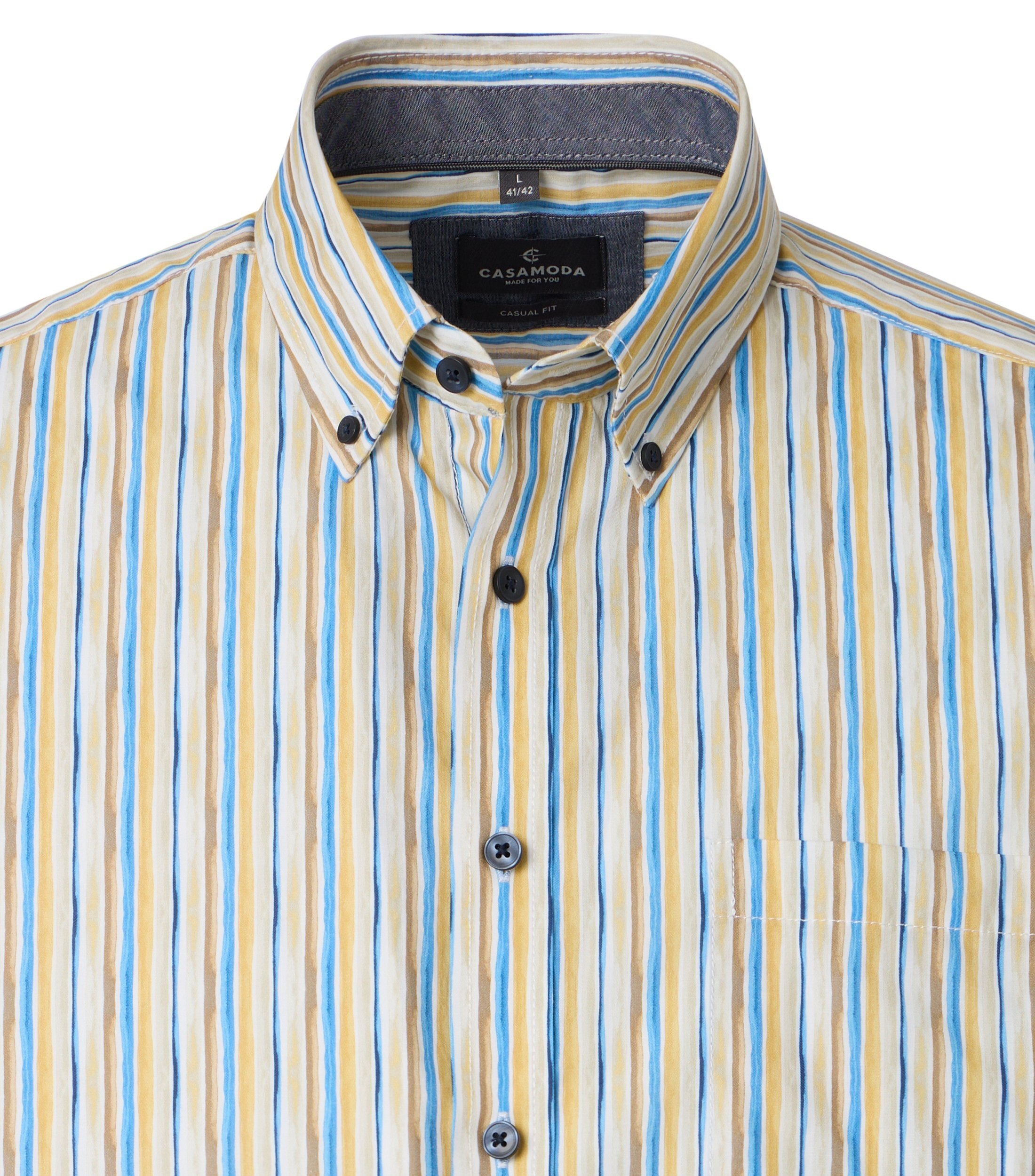 Thumbnail - CASAMODA Langarmhemd "CASAMODA Freizeithemd Print"