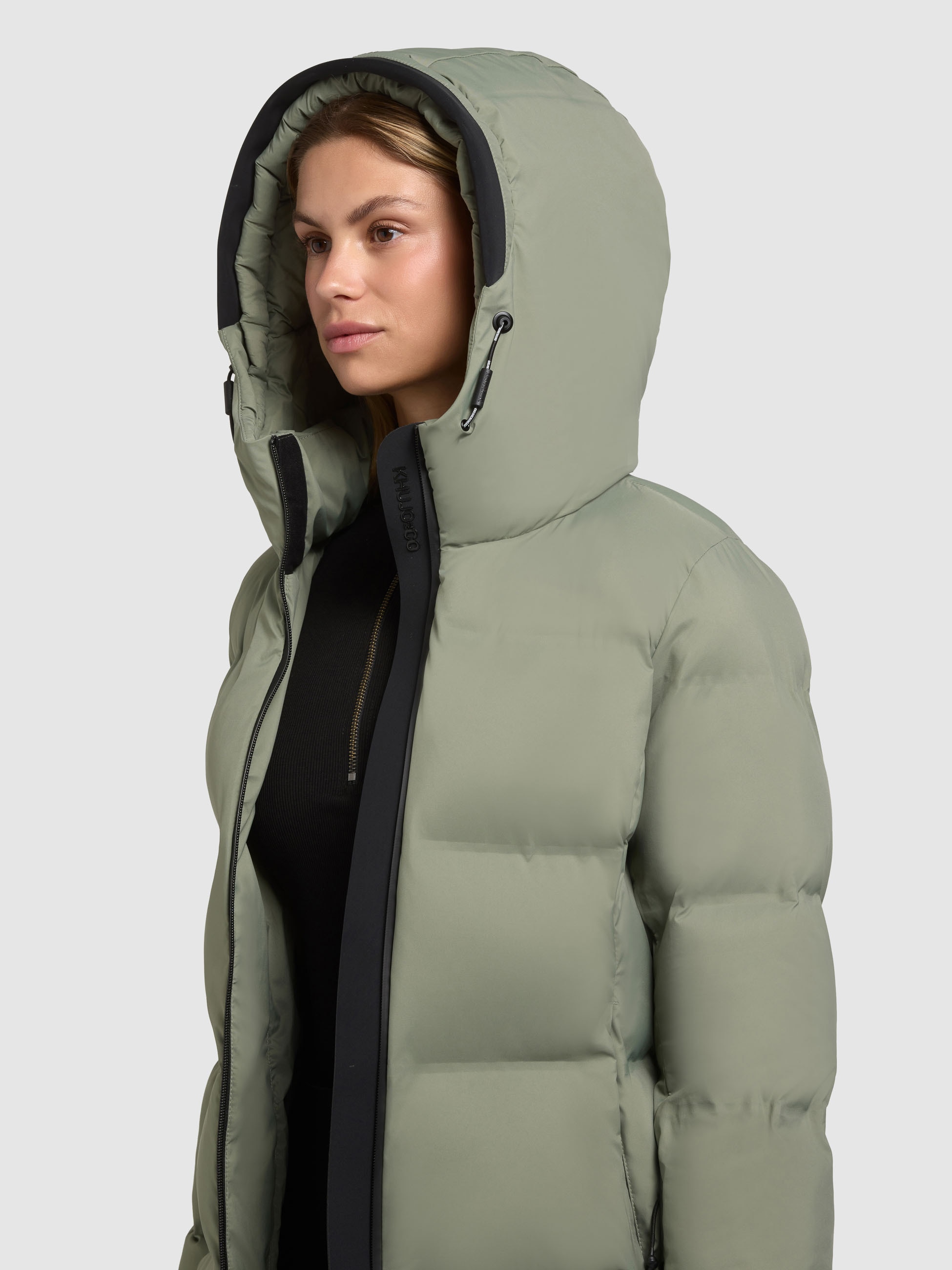 khujo Steppjacke »TANARE3«, mit Kapuze