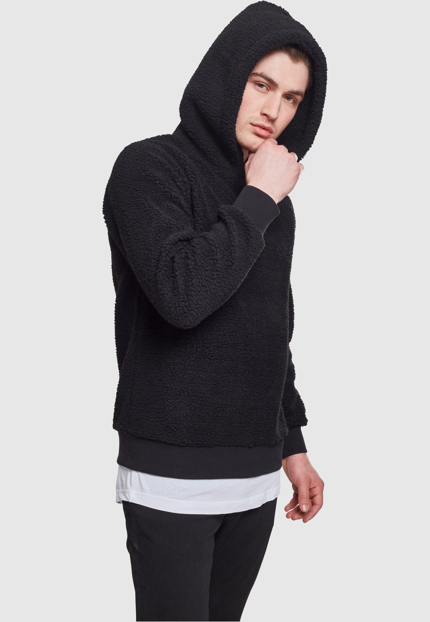 URBAN CLASSICS Sweatshirt »Urban Classics Herren Sherpa Hoody«, (1 tlg.)