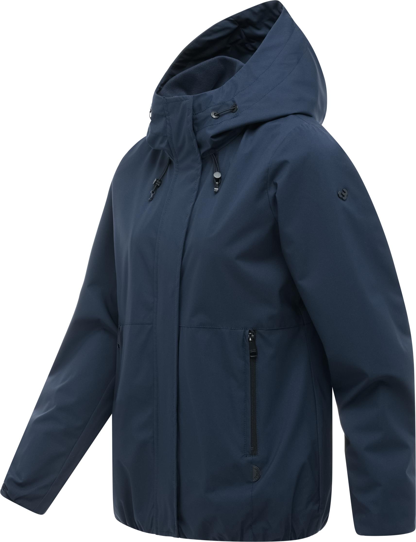 Ragwear Outdoorjacke »Sunniva Light« mit Kapuze Wasserdichte und atmungsaktive Damen Übergangsjacke