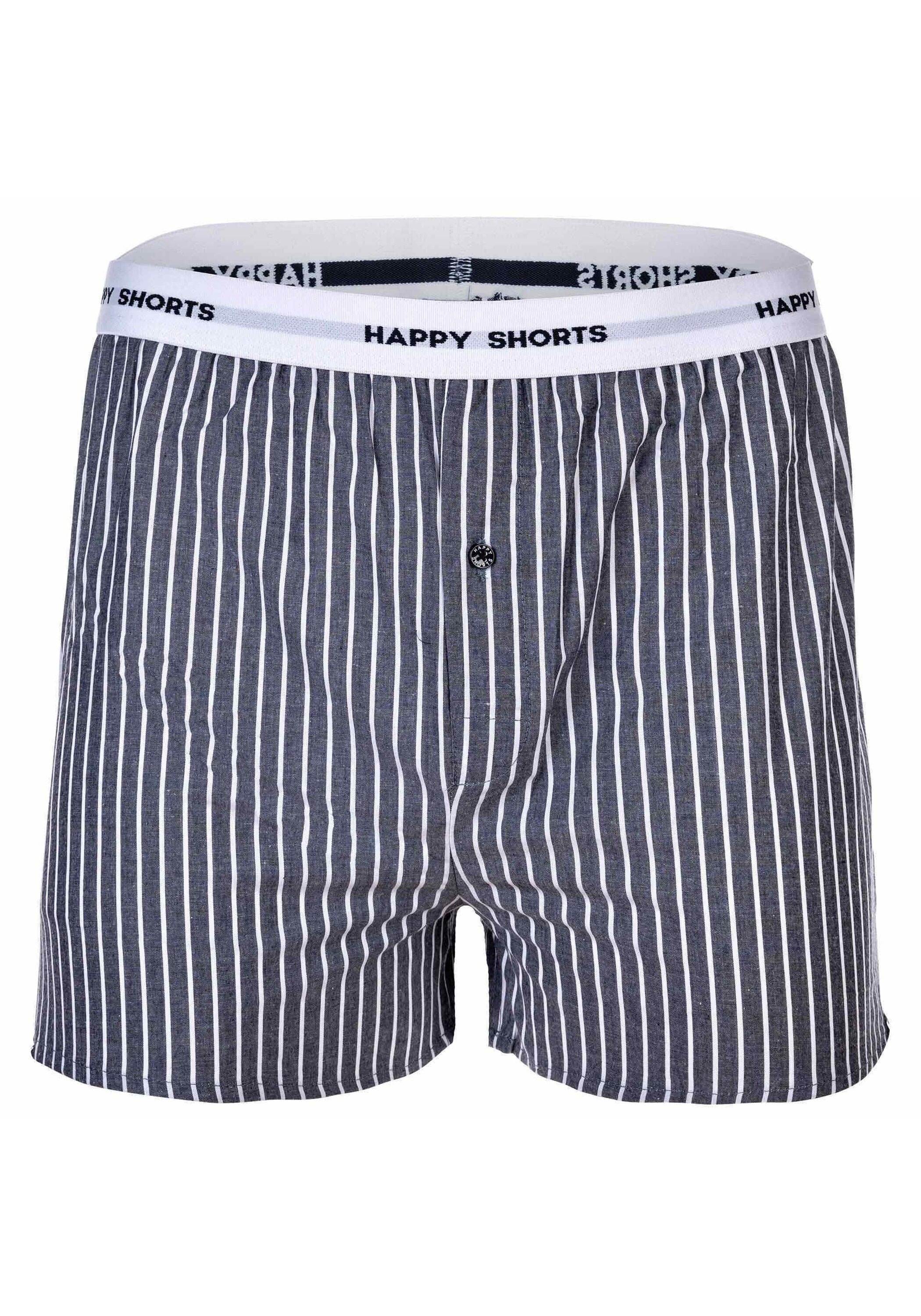 HAPPY SHORTS Webboxer »Web-Boxershorts 3er Pack«