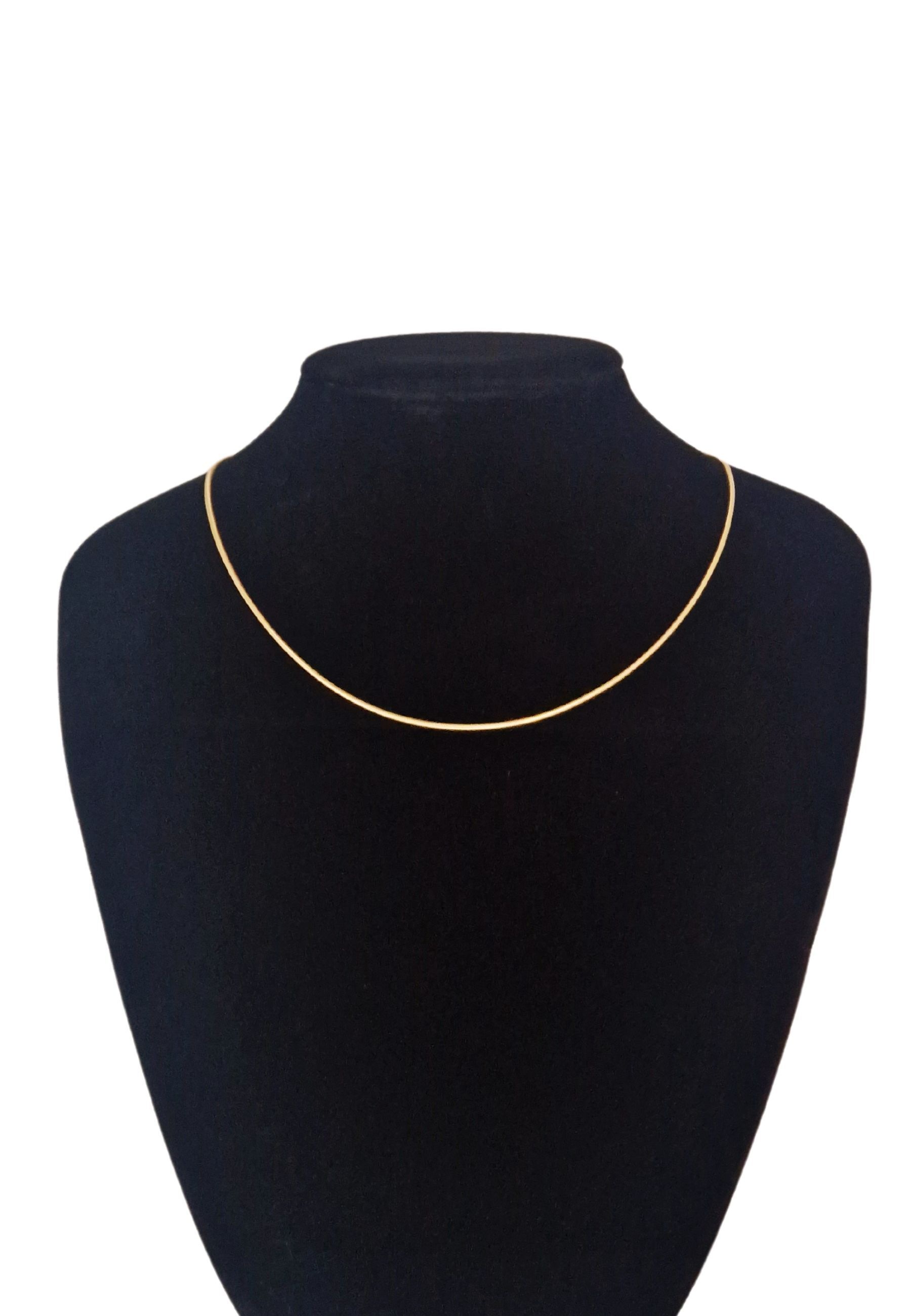 Adelia´s Silberkette »925 Silber Schlangen Halskette Ø 1,5 mm«, Silberschmuck für Damen